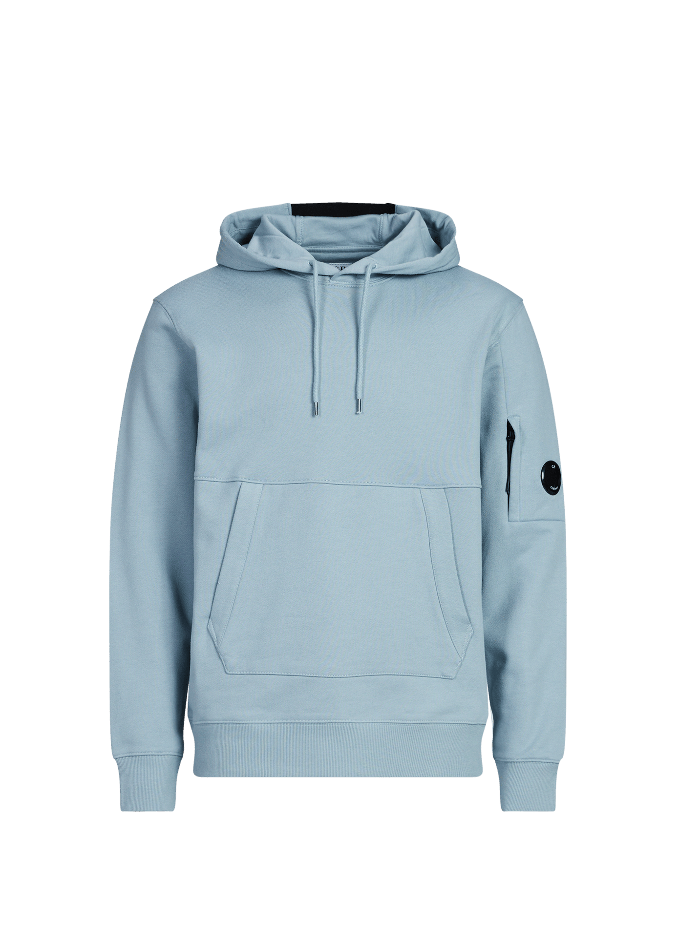 Sweat à capuche en coton CP COMPANY Bleu