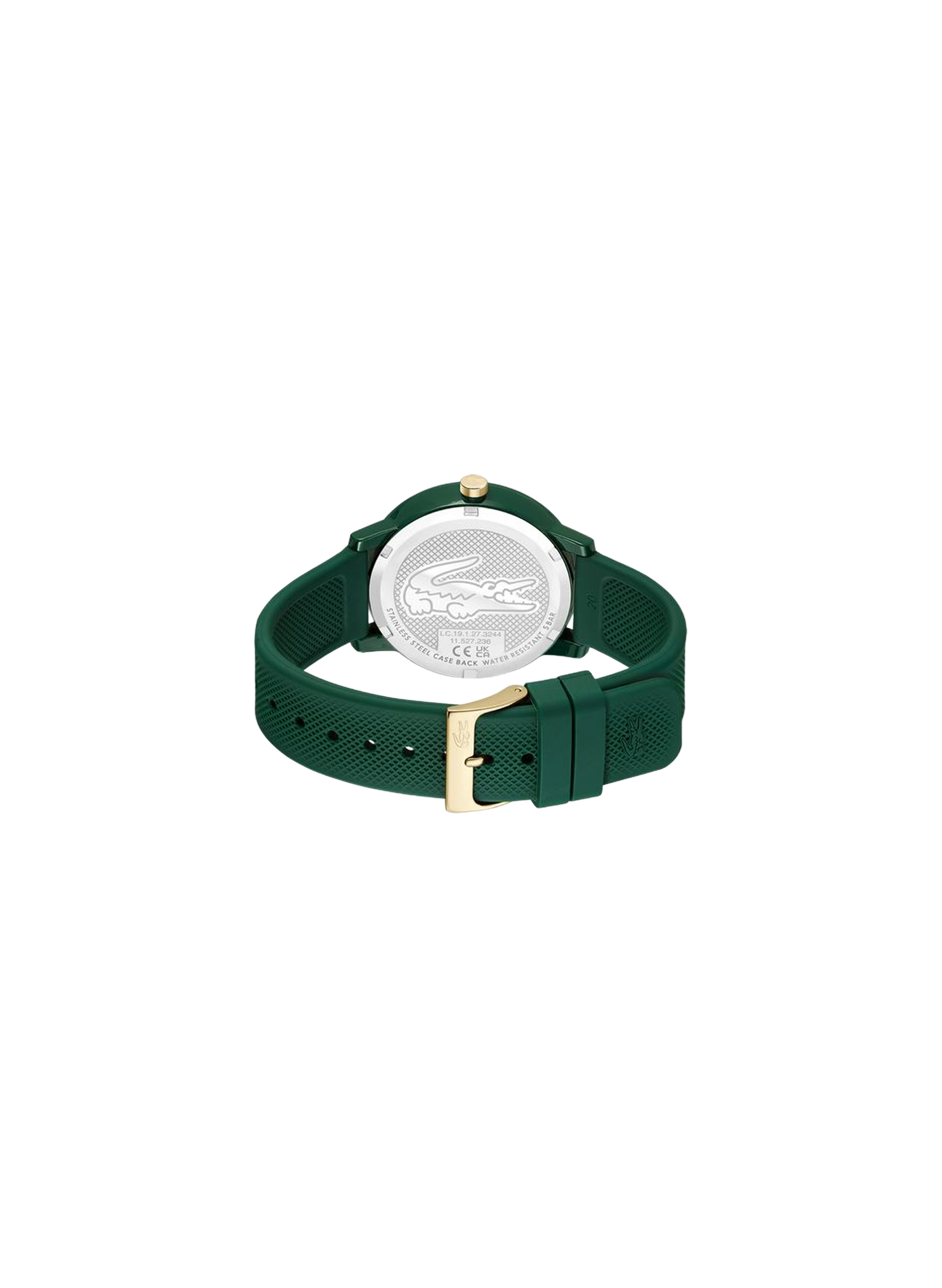 Montre quartz Lacoste.12.12 en silicone LACOSTE MONTRES Vert