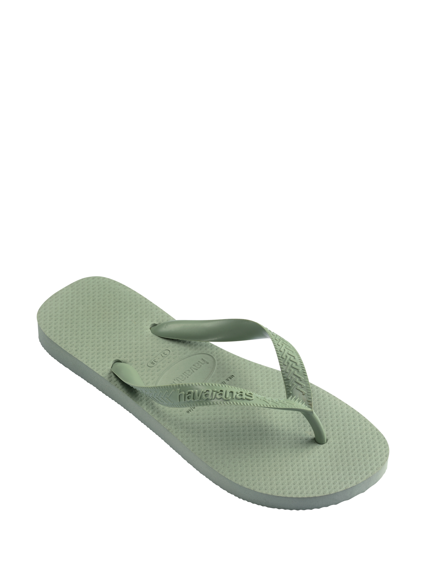 Slim flip flops HAVAIANAS Green