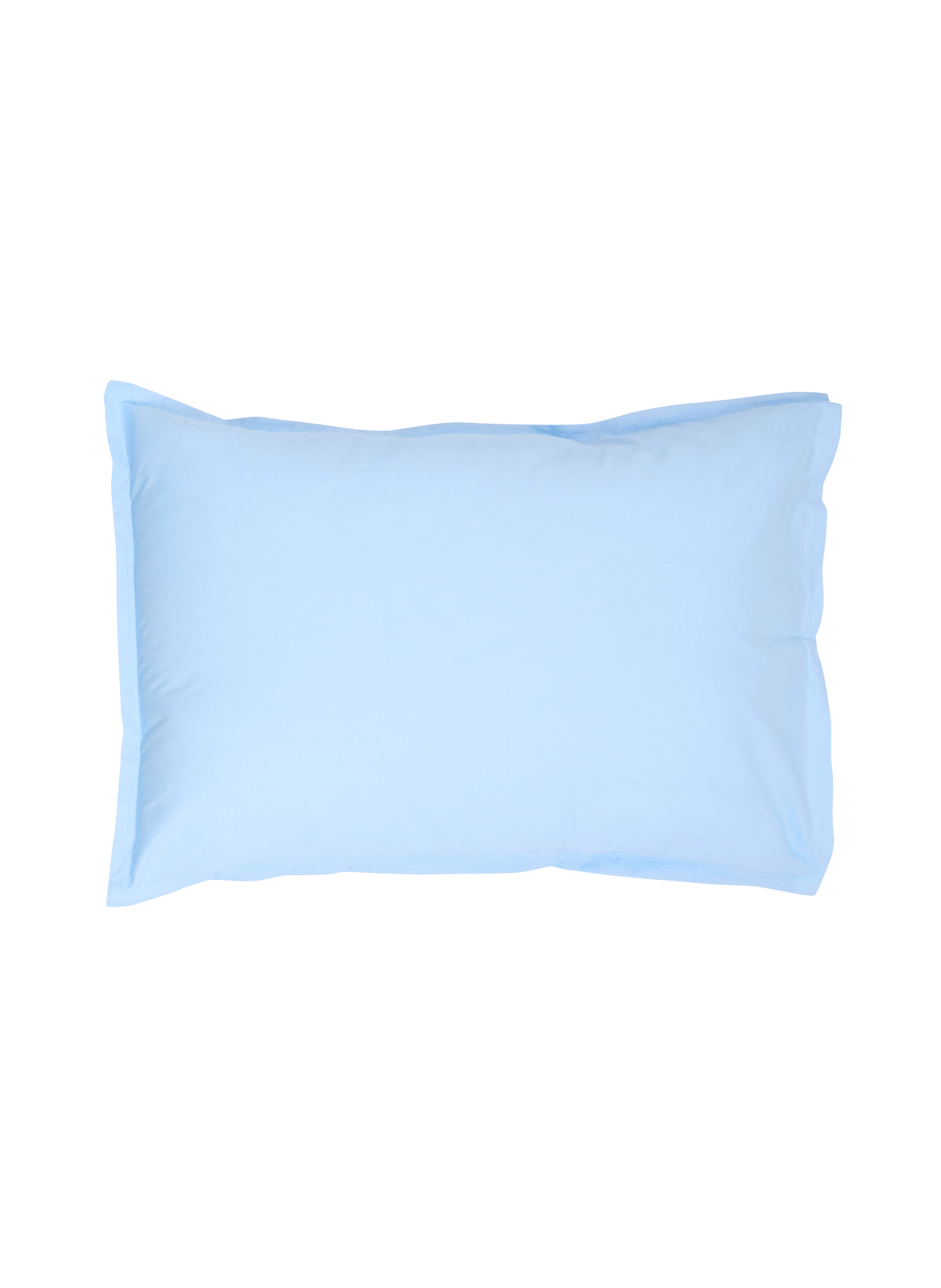 Taie d'oreiller en percale de coton AU PRINTEMPS PARIS Bleu