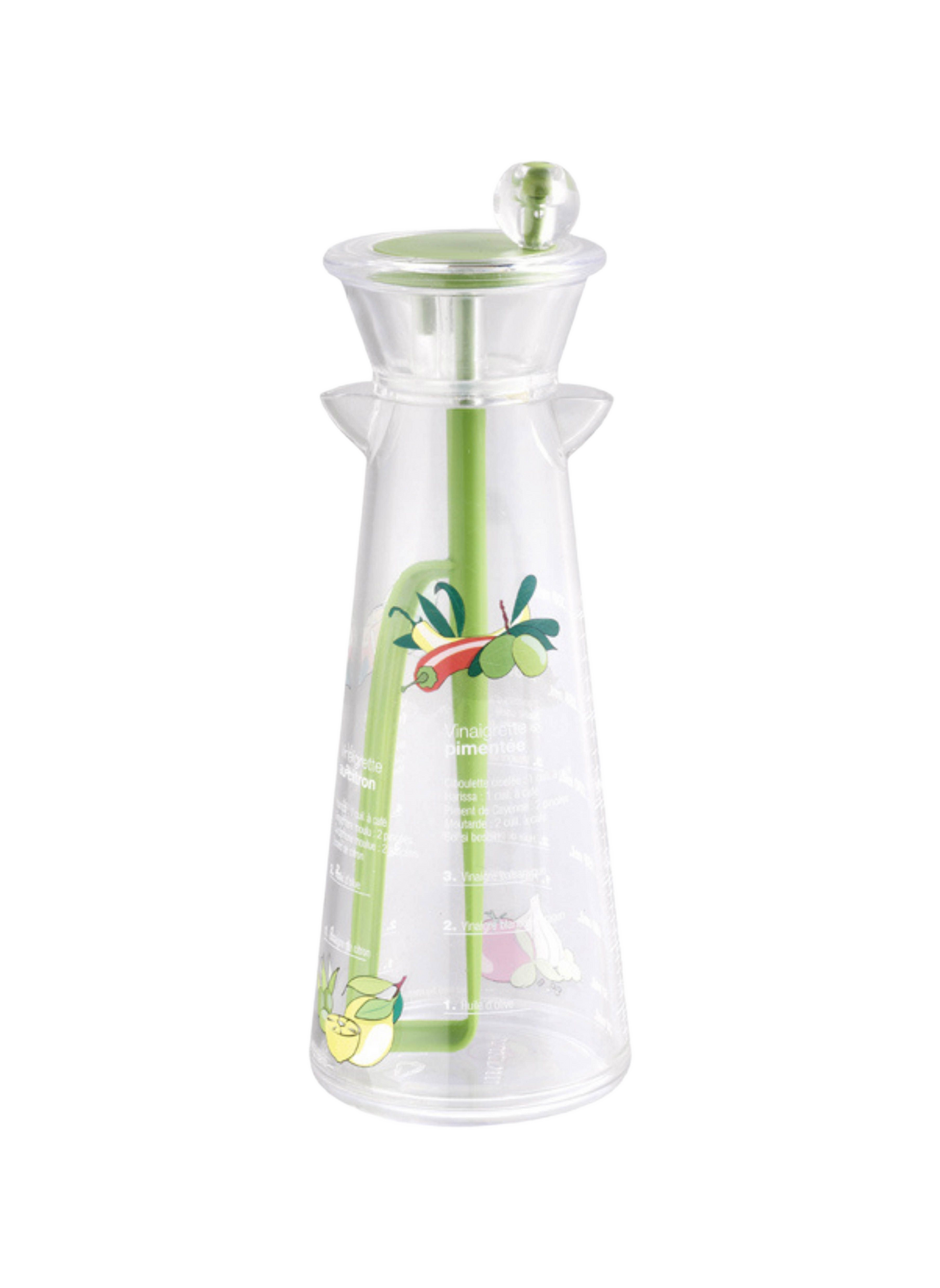 Graduated salad dressing mixer MASTRAD Transparent