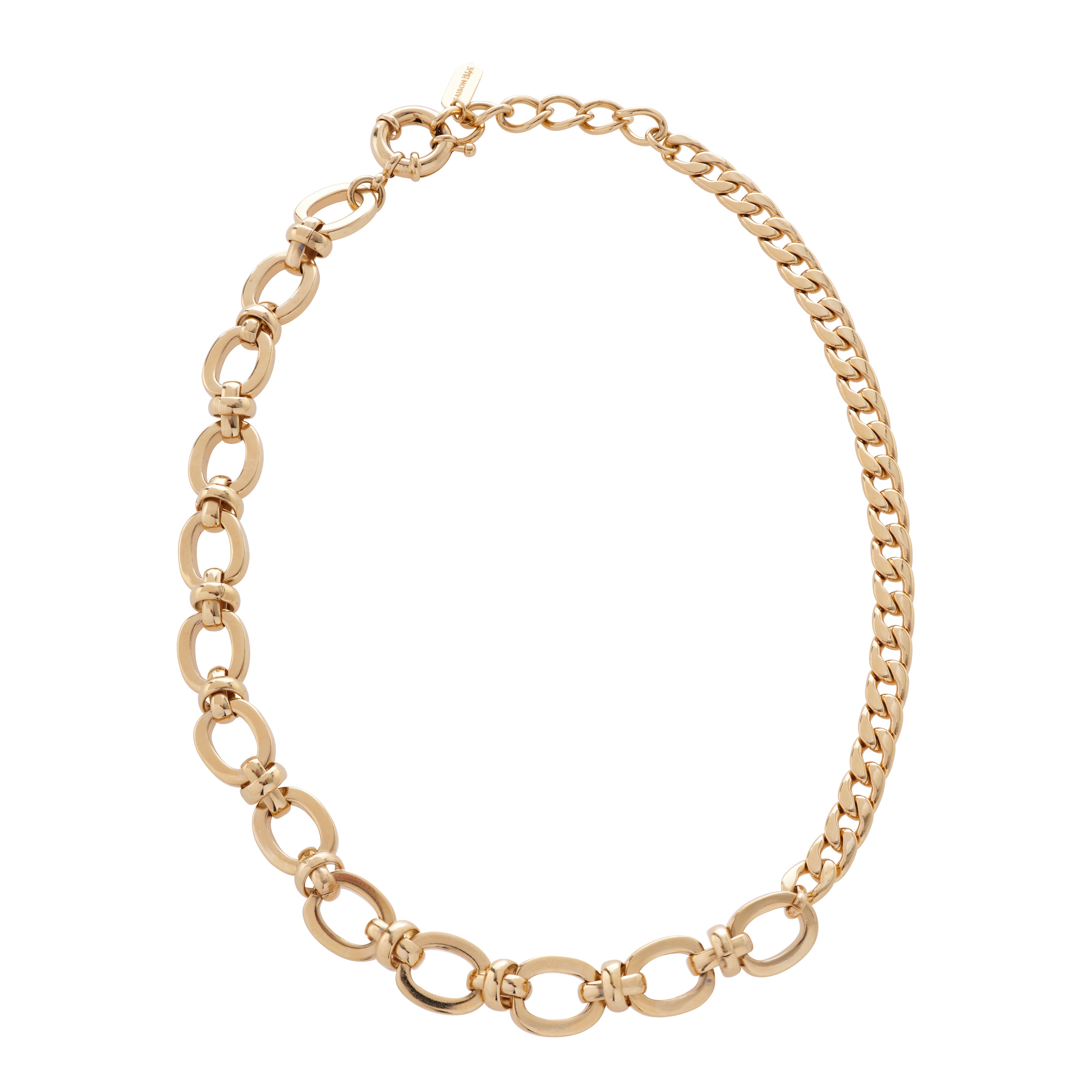 Collier ras de cou Maille  SAISON 1865 Doré