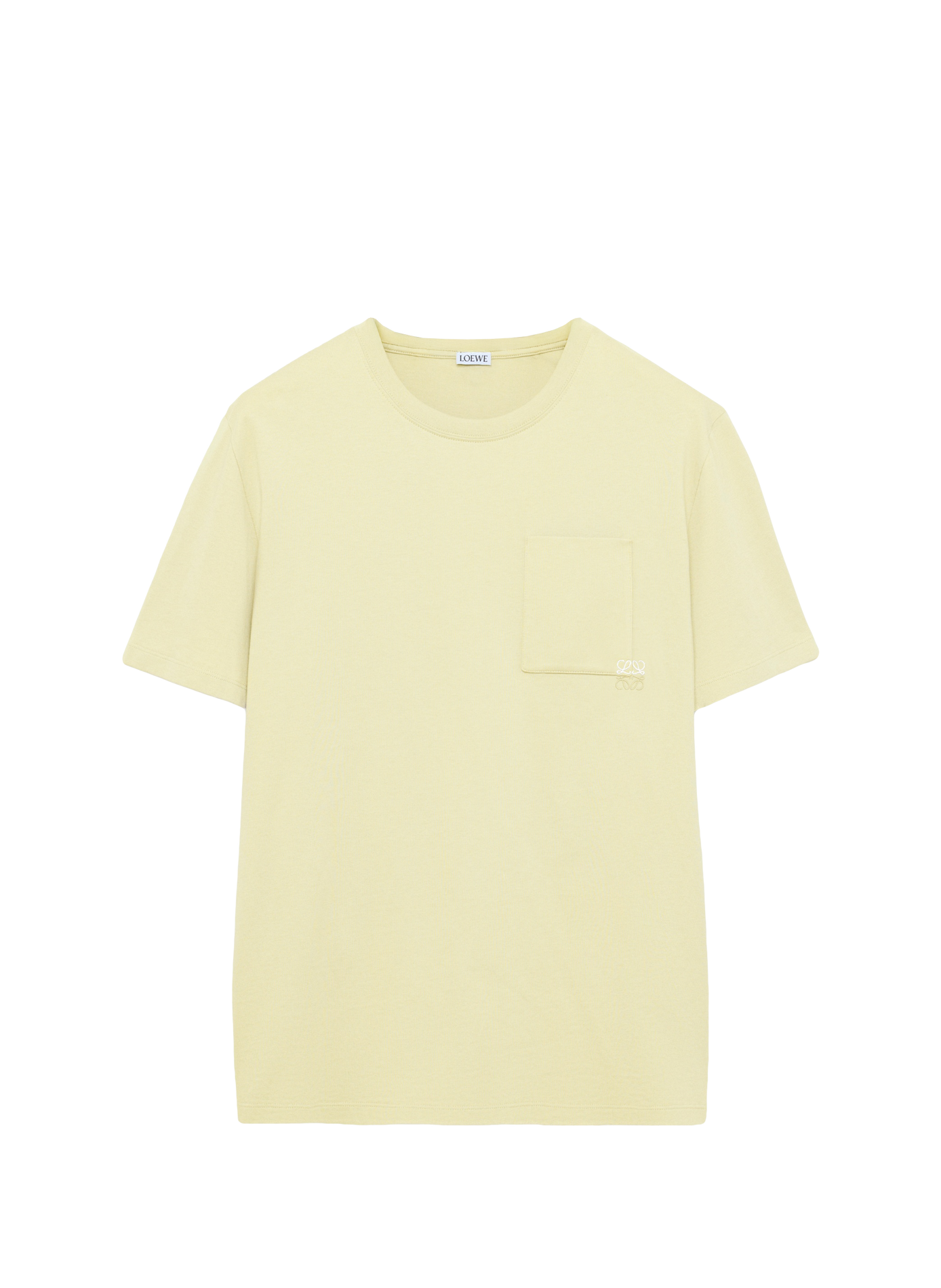 T-shirt décontracté en coton LOEWE Jaune