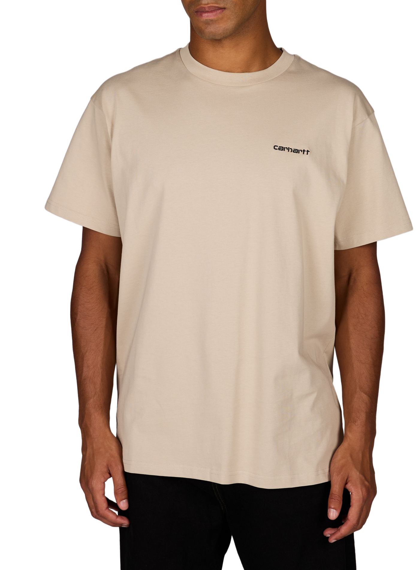 Baumwoll-T-Shirt CARHARTT WIP Beige