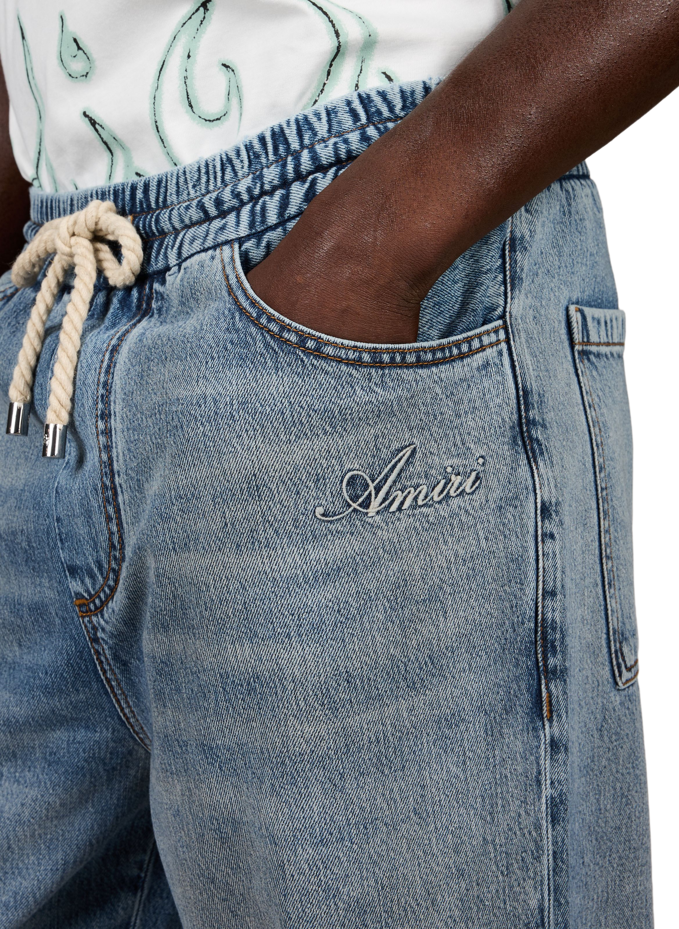 Flared jeans AMIRI Blue