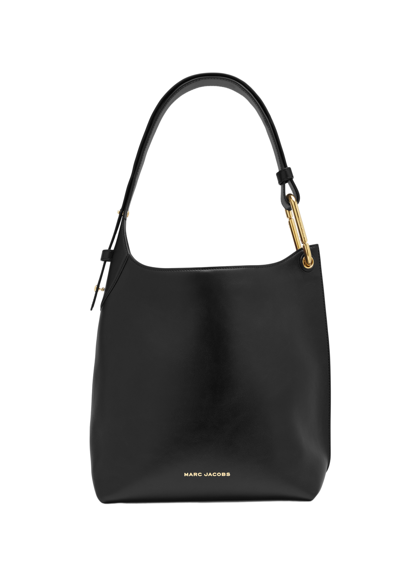 Schultertasche The Scene Bucket aus Leder MARC JACOBS Schwarz
