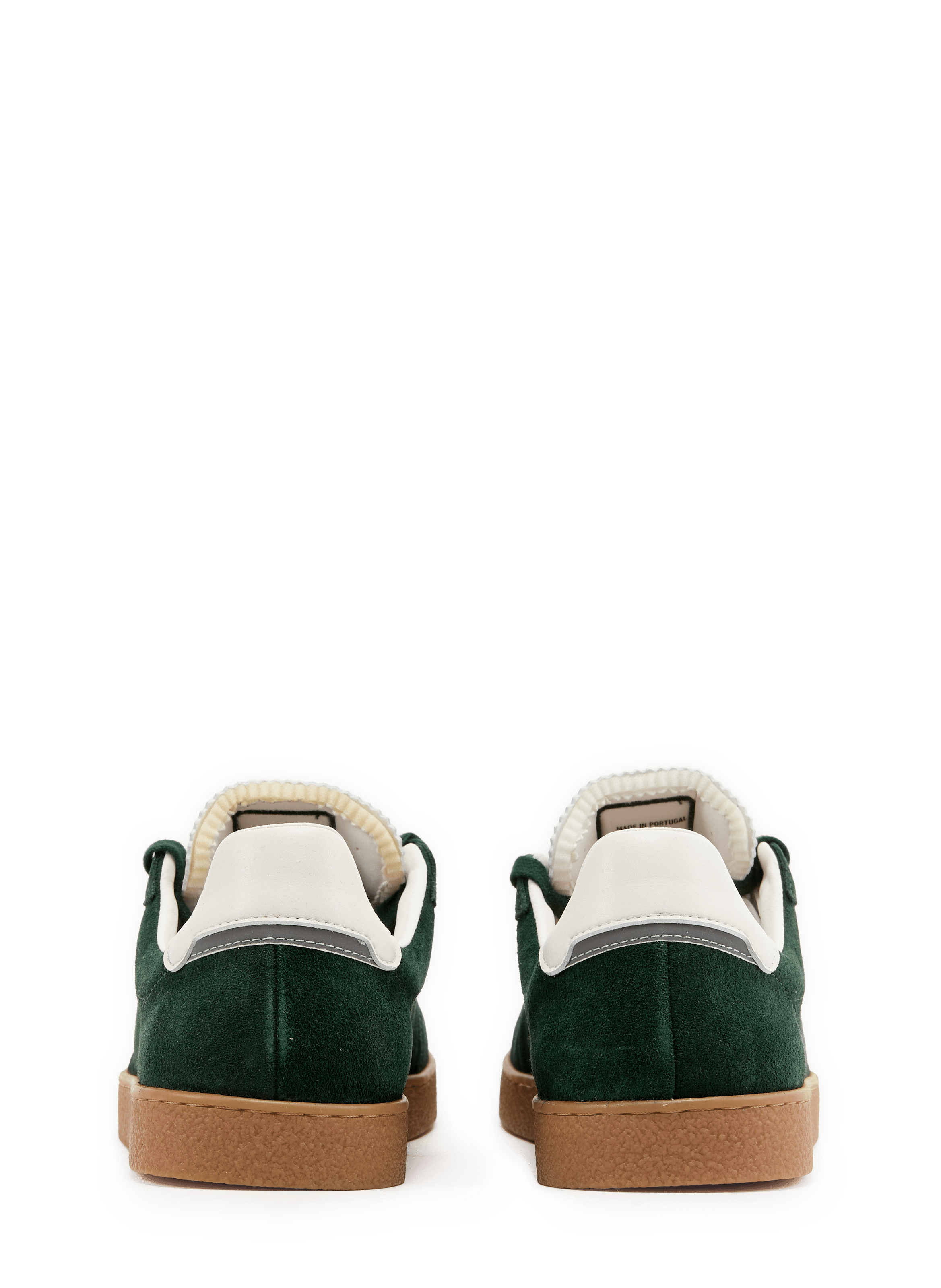 Lumbo Low-Top Sneakers aus gemischtem Leder. FAGUO Grau