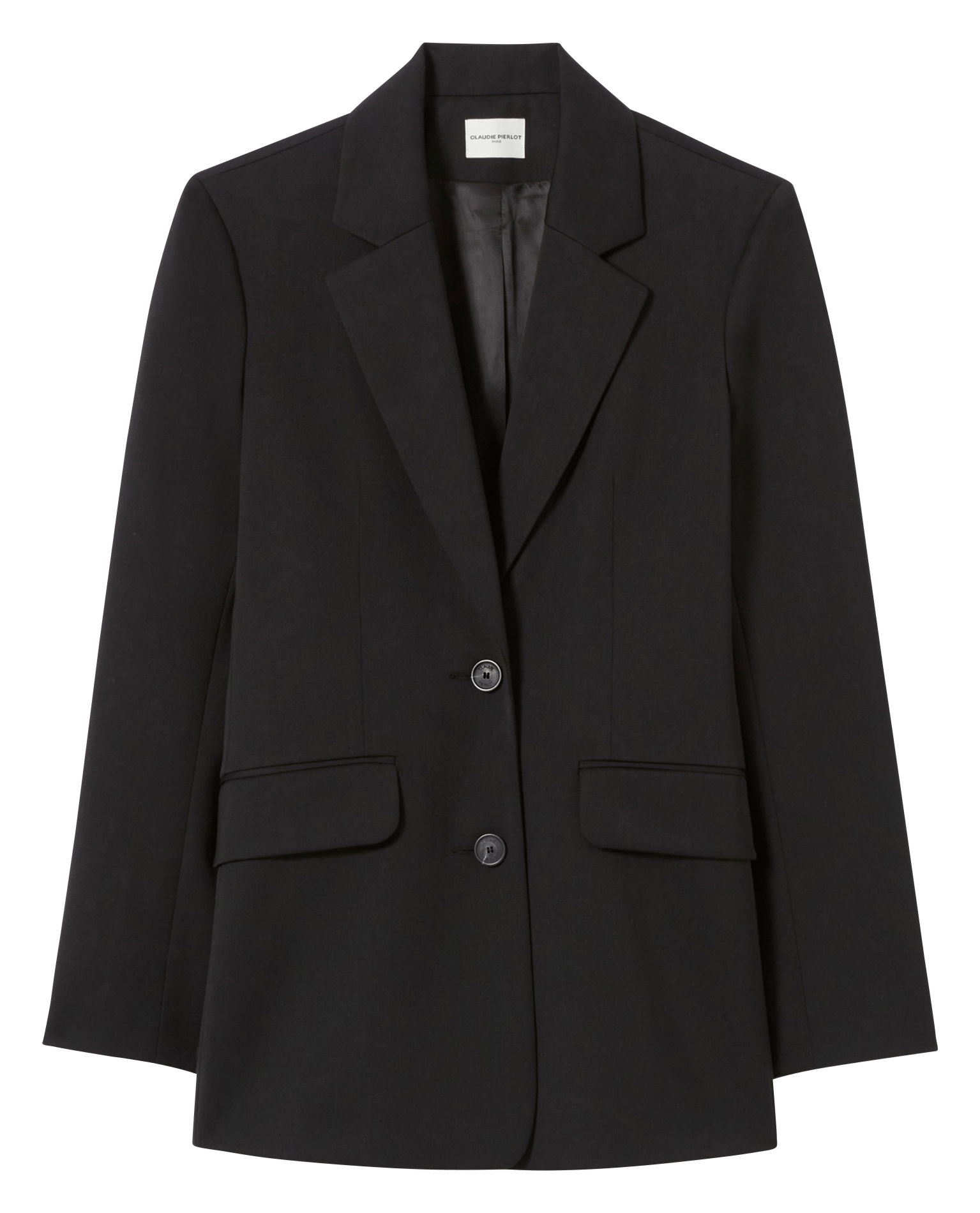 Veste de blazer ajustée CLAUDIE PIERLOT Noir