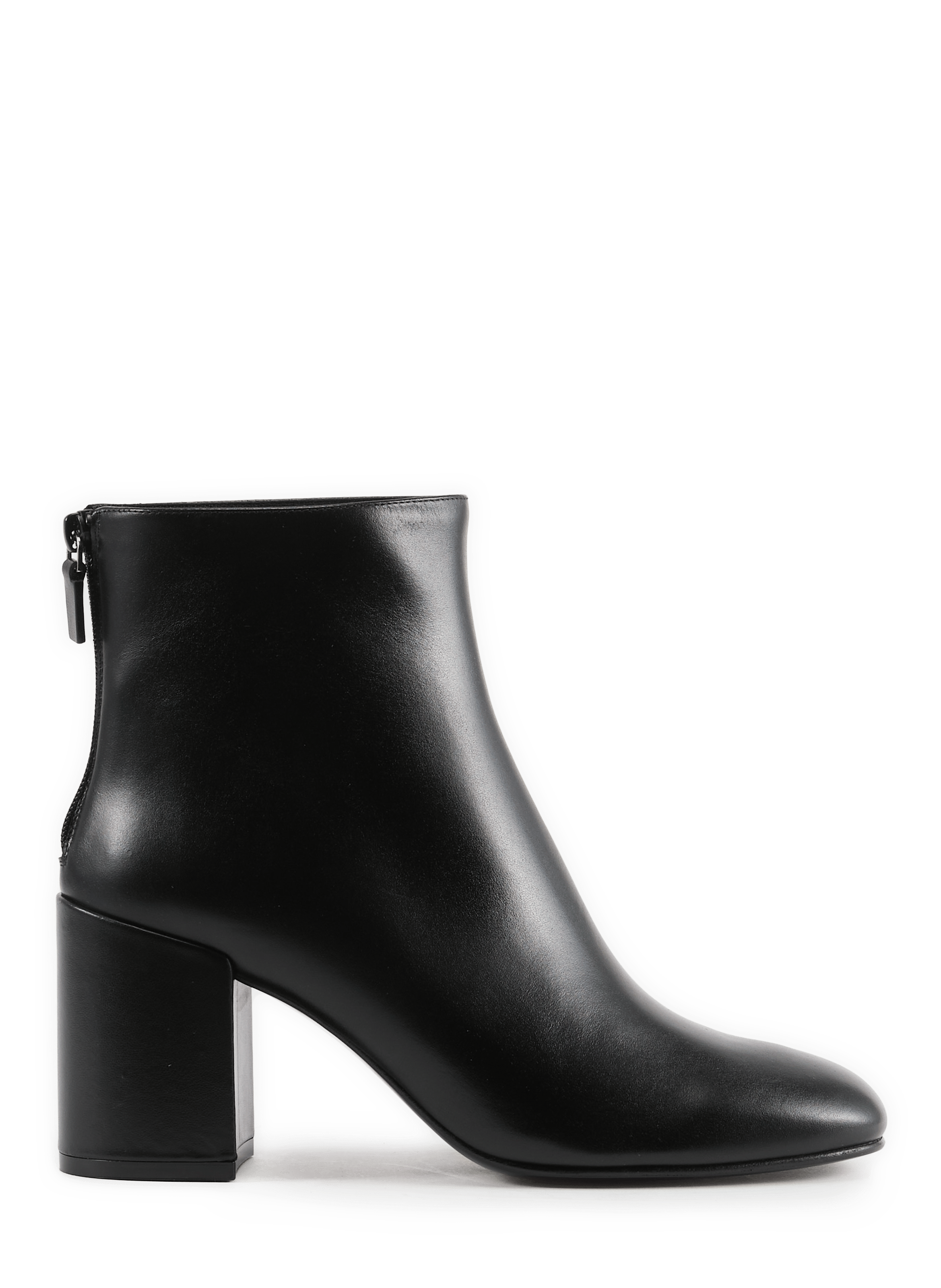 Bacari leather zip-up ankle boots STUART WEITZMAN Black