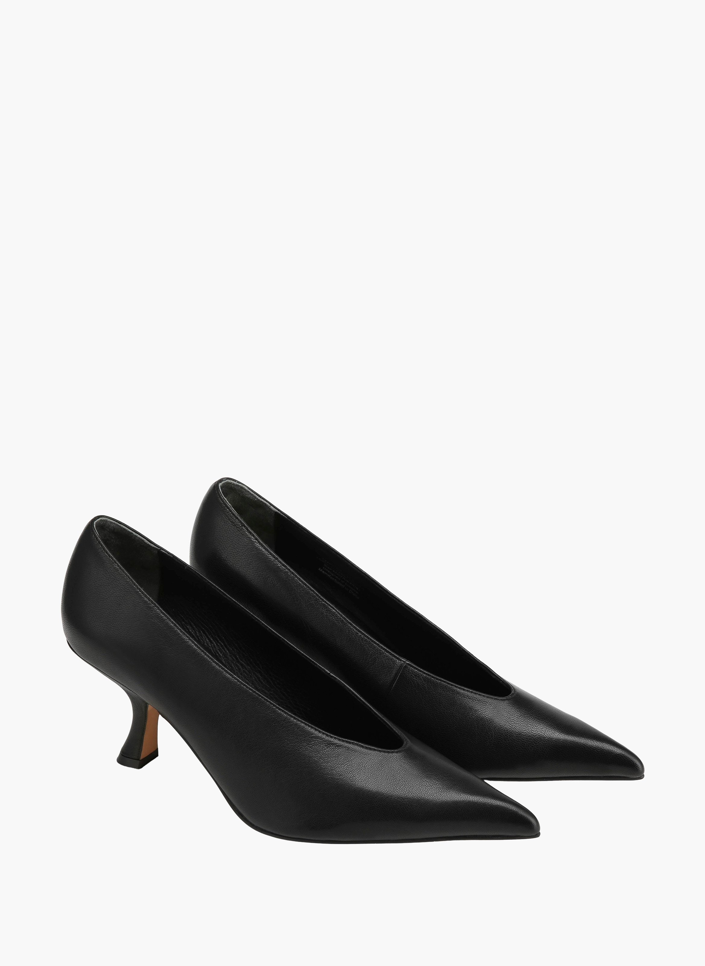 Chaussures à talons hero en cuir NAKED WOLFE Noir