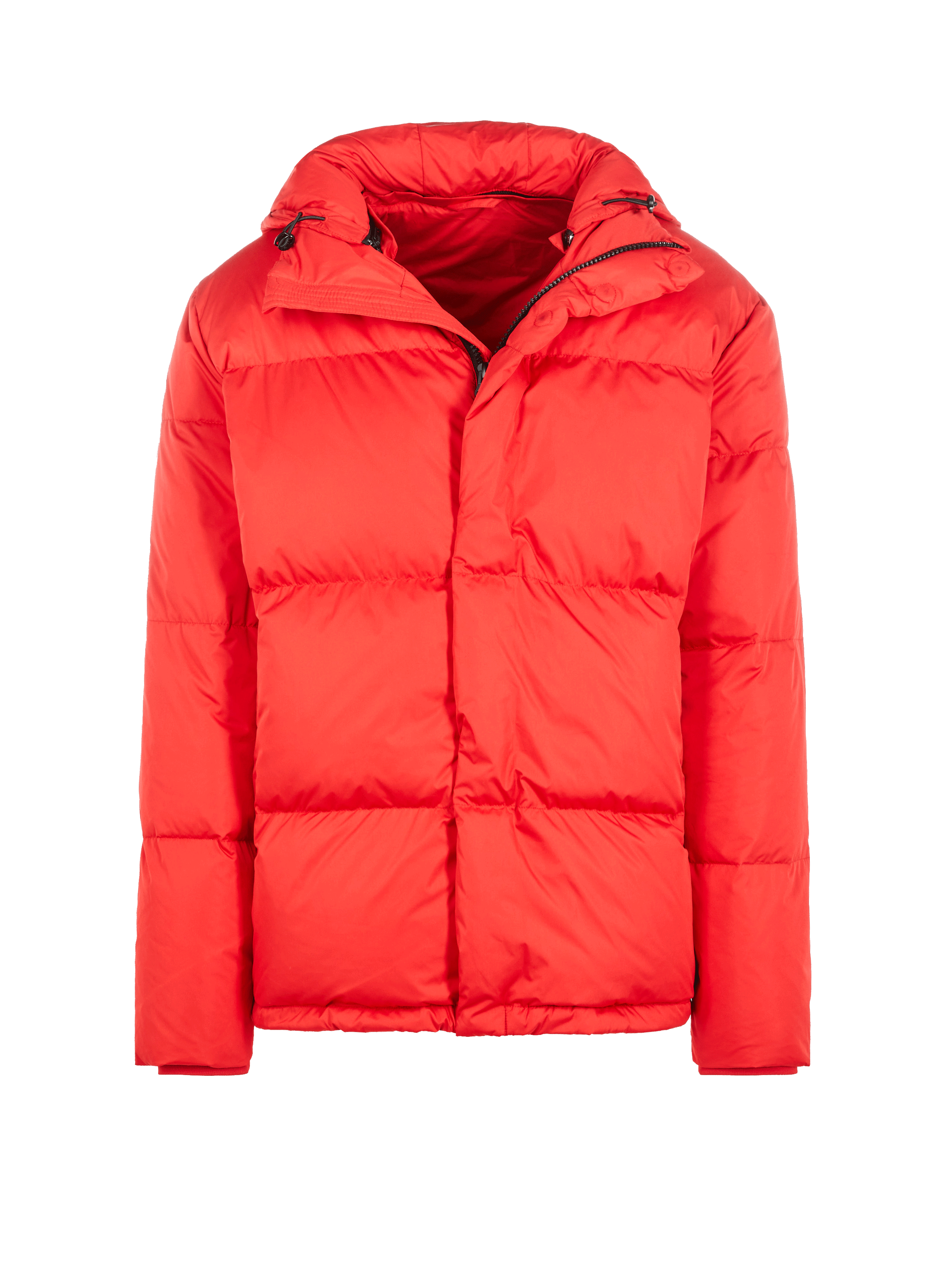 SAISON 1865 Down jacket with removable hood Red