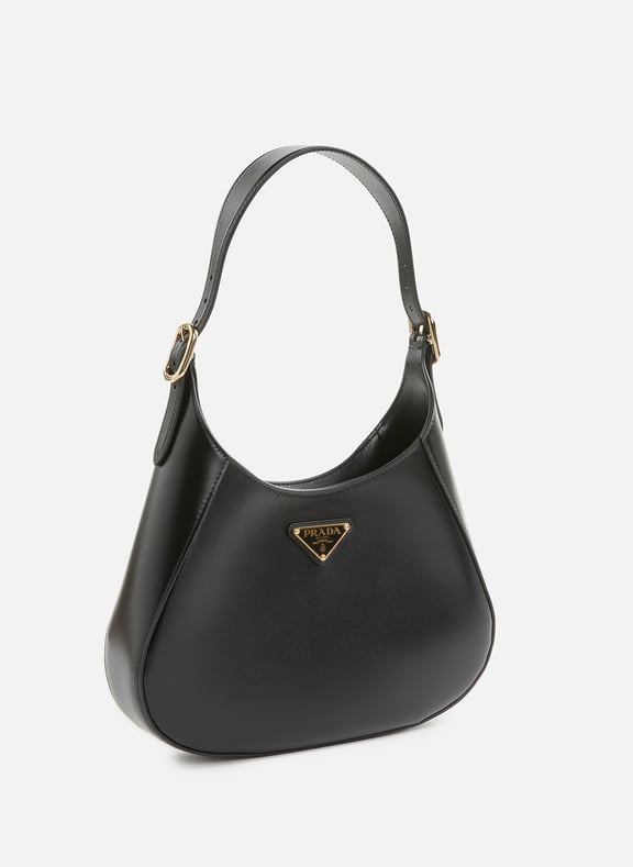 LEATHER HOBO BAG PRADA for WOMEN Printemps