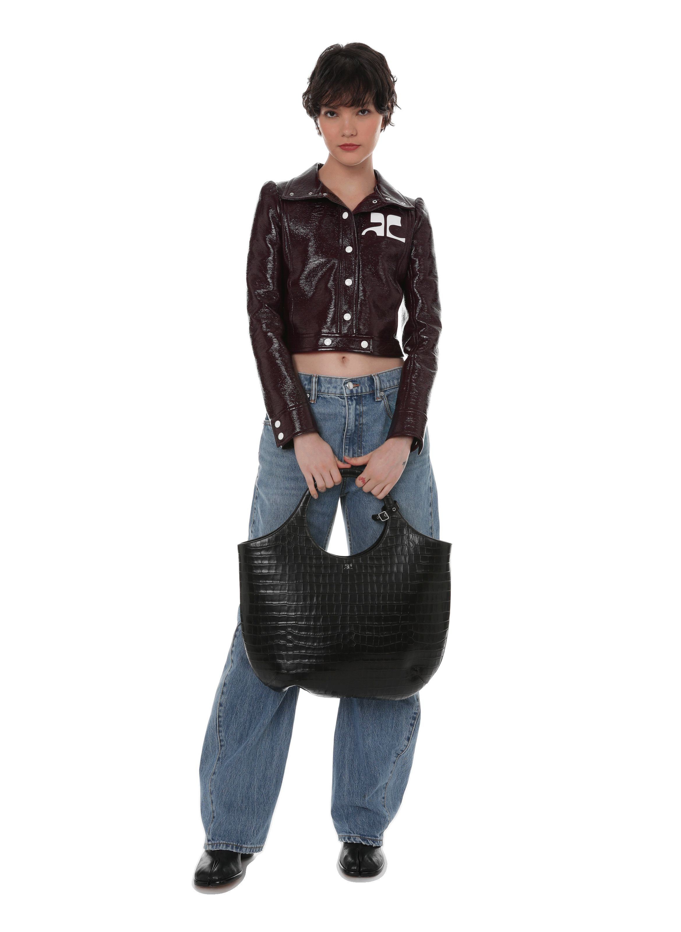 Reedition vinyl jacket COURRÈGES Red