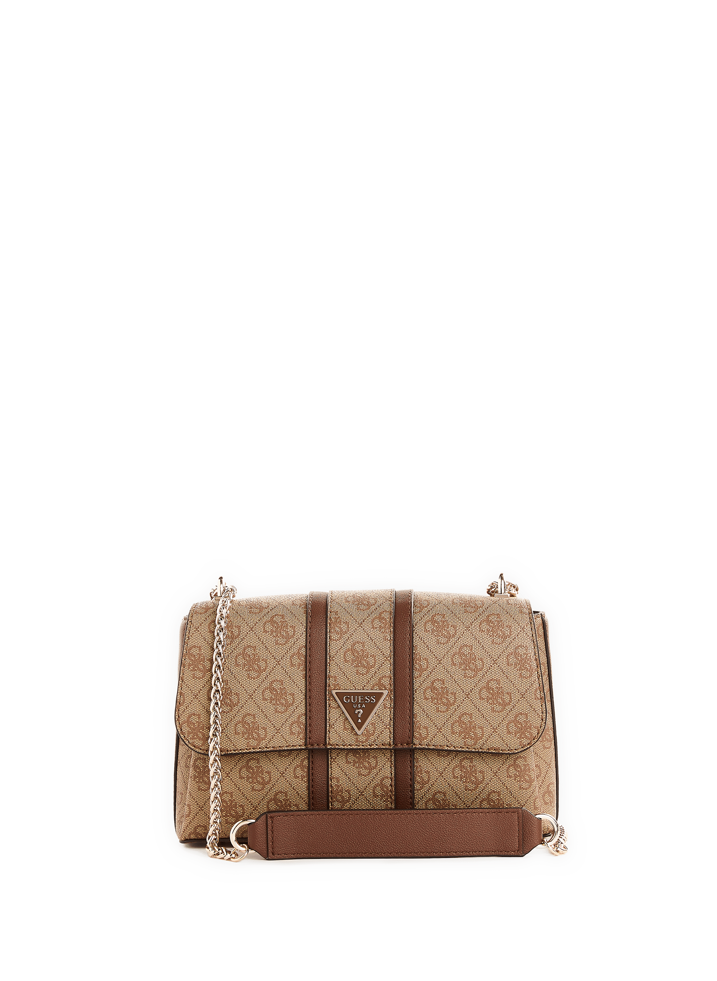 Guess Sac à main - latte logo latte/marron