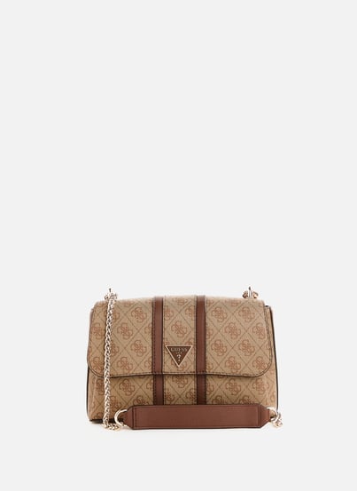 Guess Sac à main - latte logo latte/marron Guess Sac à main - latte logo latte/marron