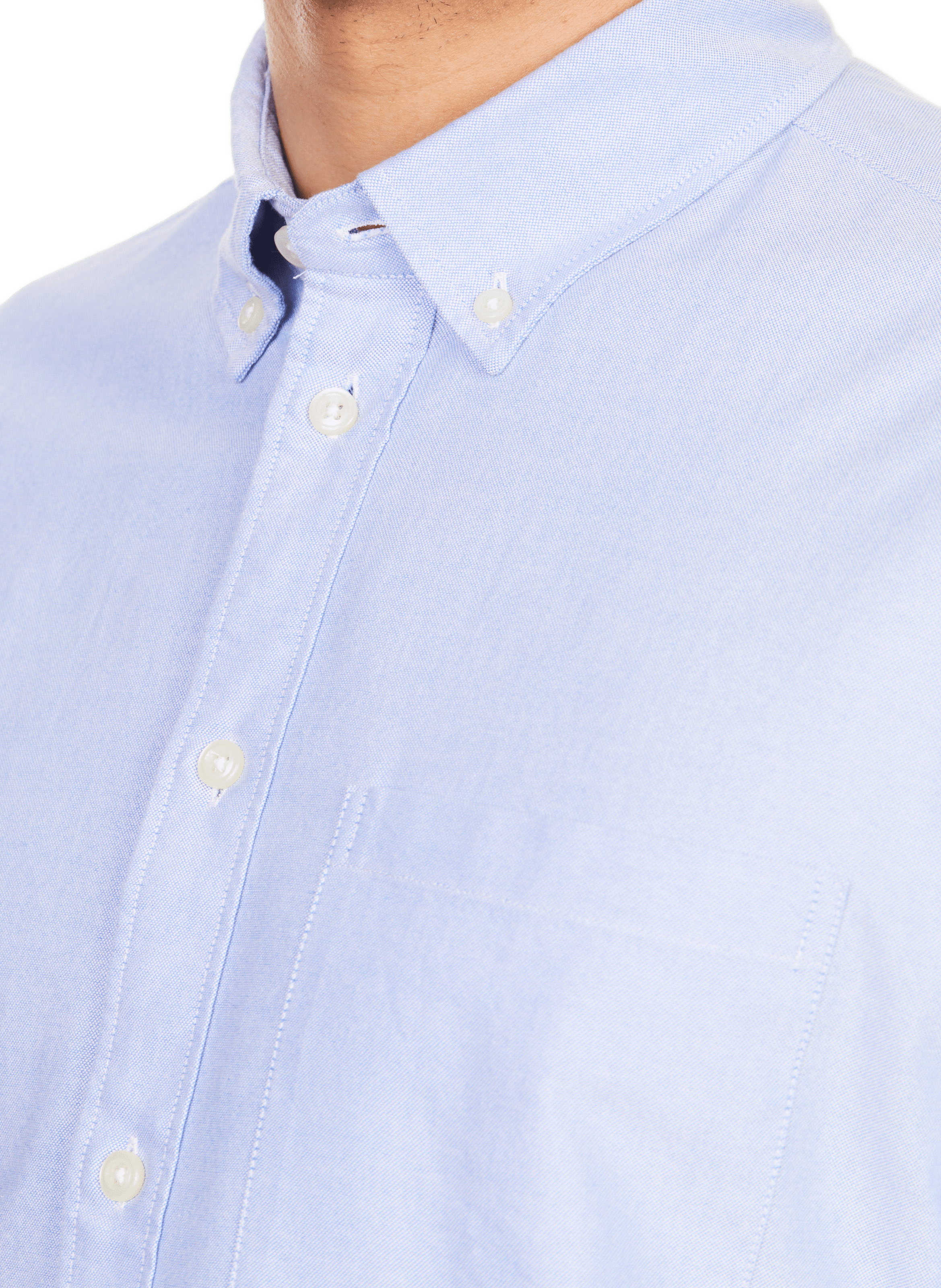 Long-sleeve cotton Shirt  SELECTED Blue