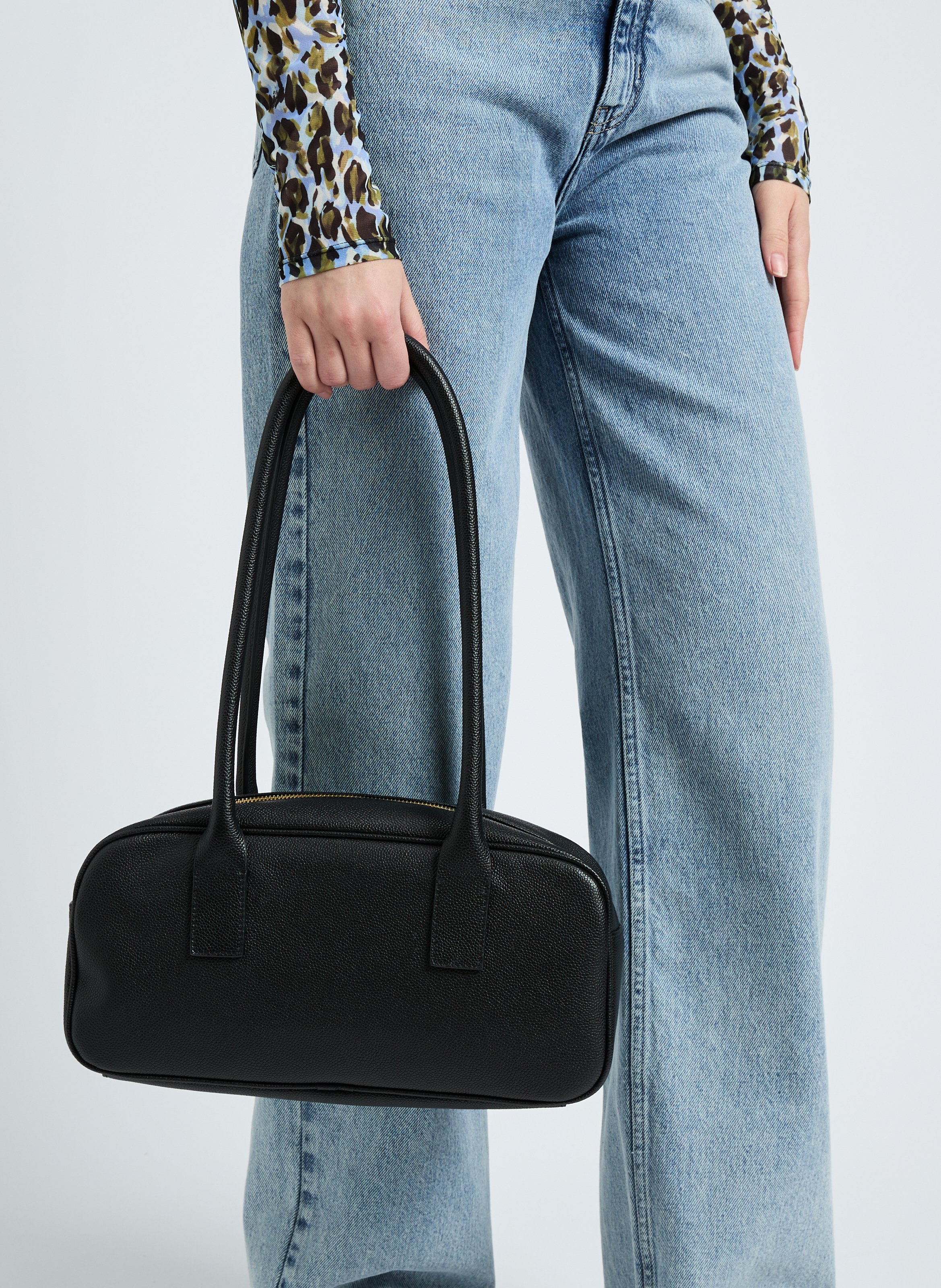 Sac à main Fiona en cuir  SAISON 1865 Noir