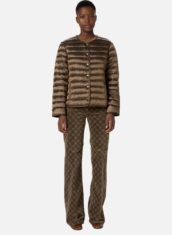 Doudoune fine réversible - micaela Marron by GERARD DAREL GERARD DAREL Doudoune fine réversible - micaela Marron