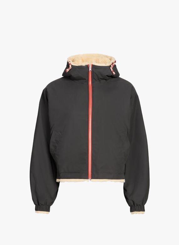 Veste doublée en coton mélangé | Noir by BELLEROSE Veste doublée en coton mélangé Noir