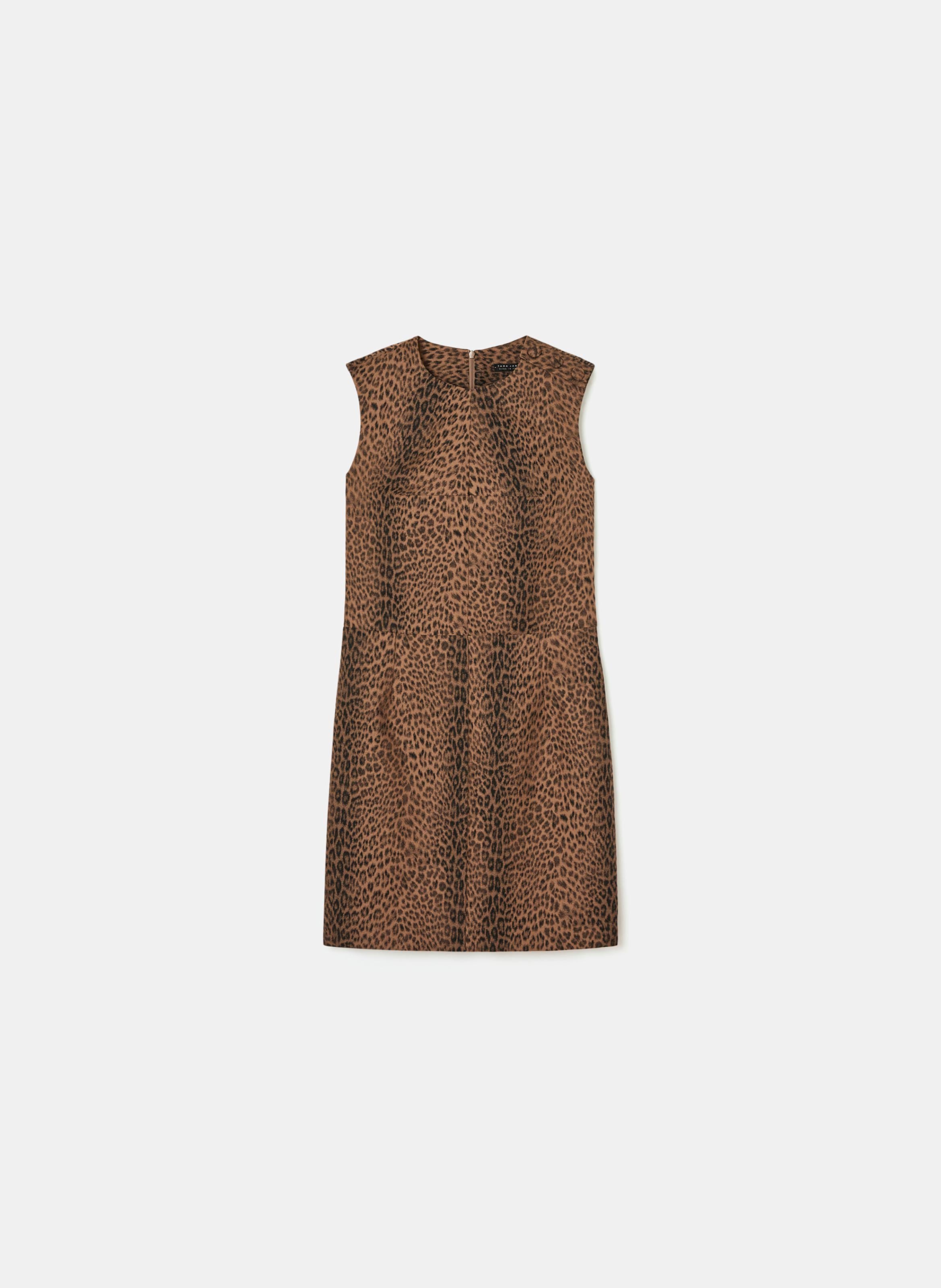 Robe rohane TARA JARMON Marron