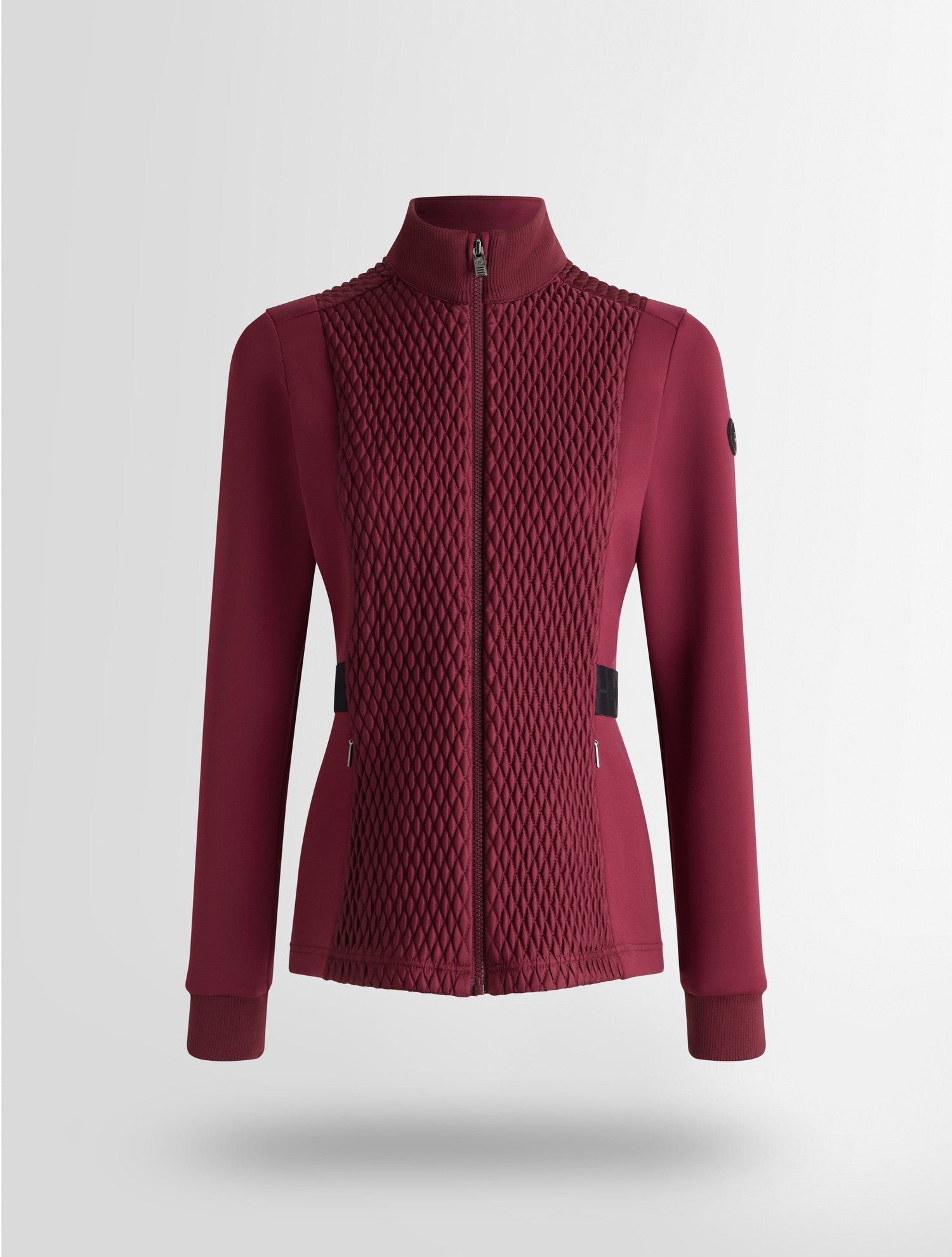Veste meryl col montant coupe ajustée FUSALP Rouge