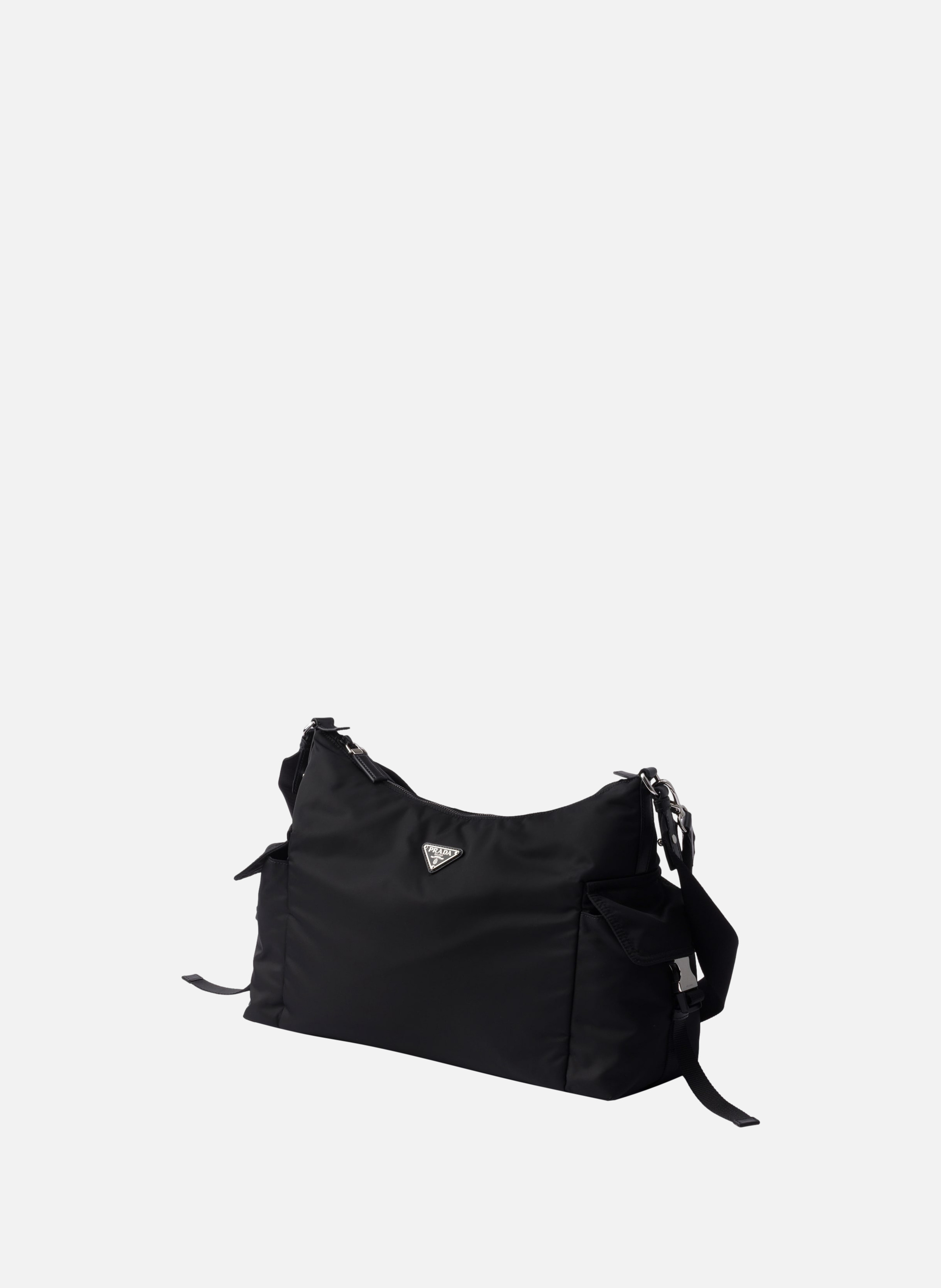Sac prada explore en re-nylon et cuir PRADA Noir