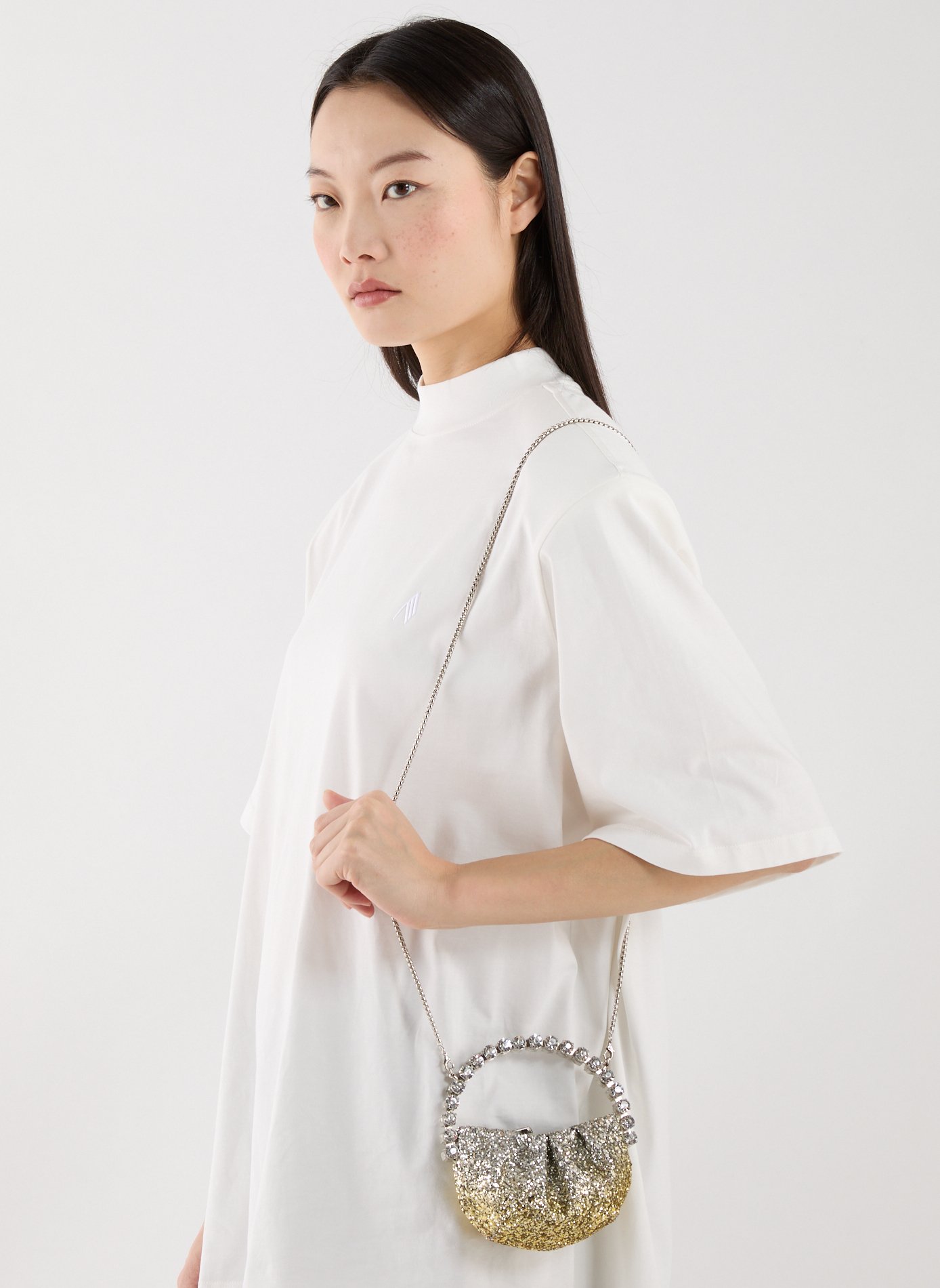 Sac à main Taliya Eternity micro  L'ALINGI Doré