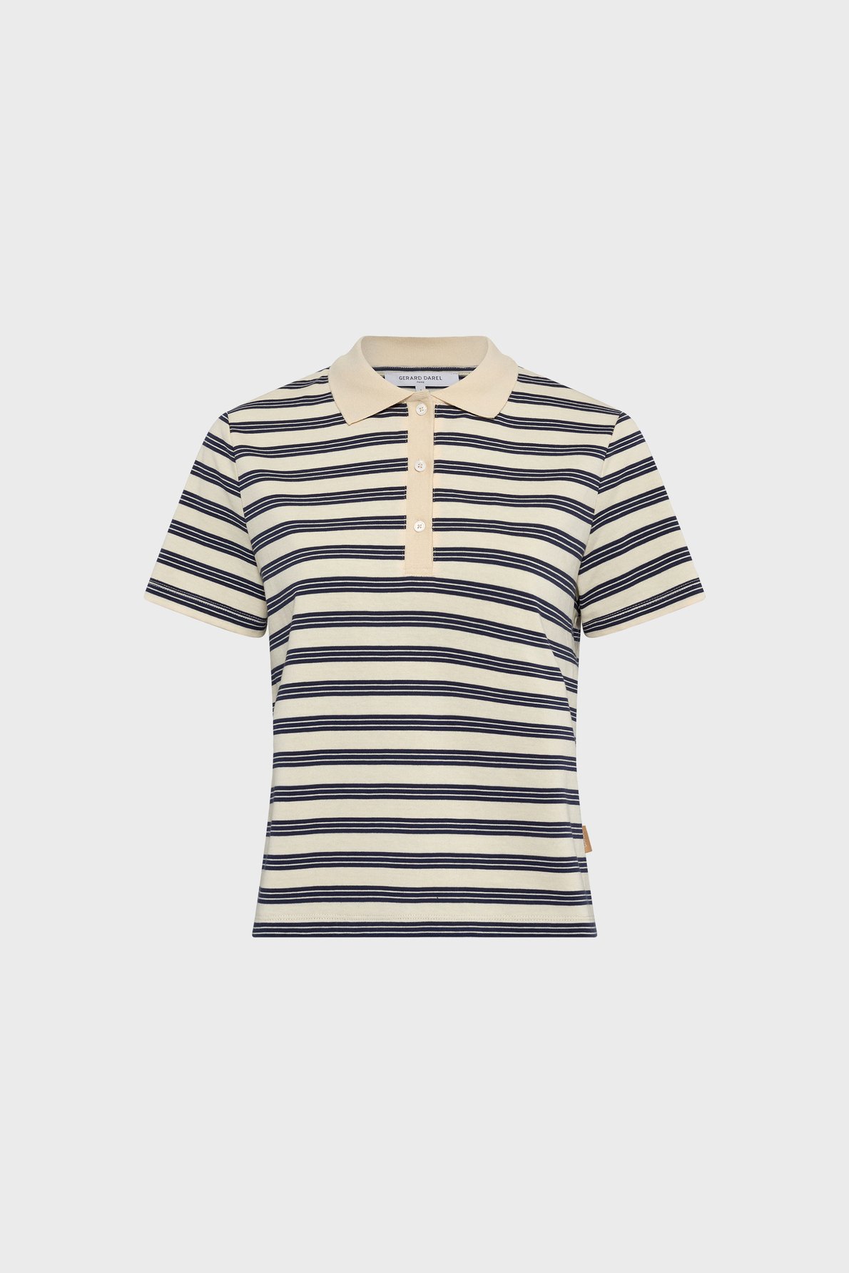 Polo rayé en coton - marcie GERARD DAREL Bleu