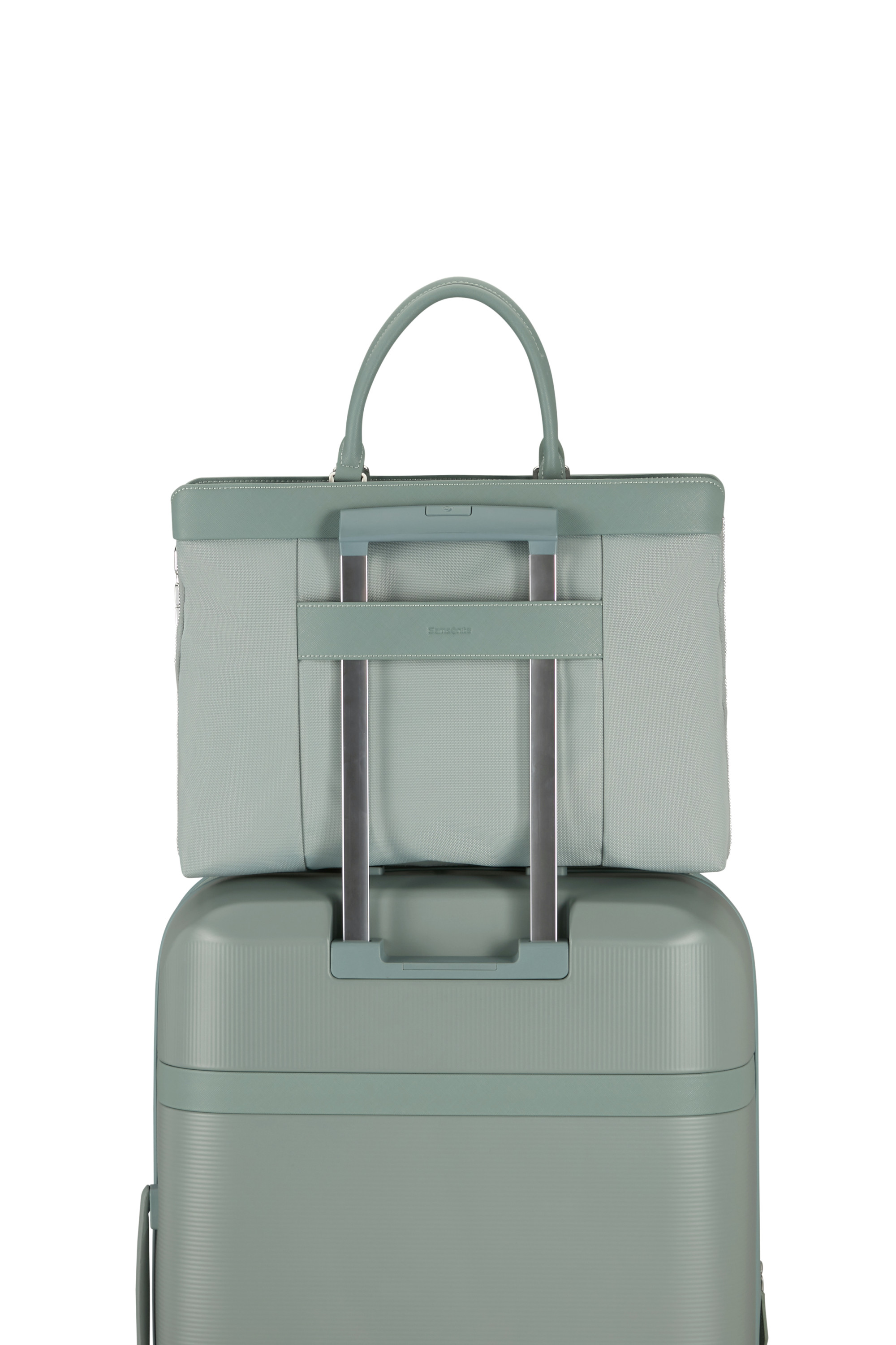 Image biz sacoche ordinateur taille s SAMSONITE Vert