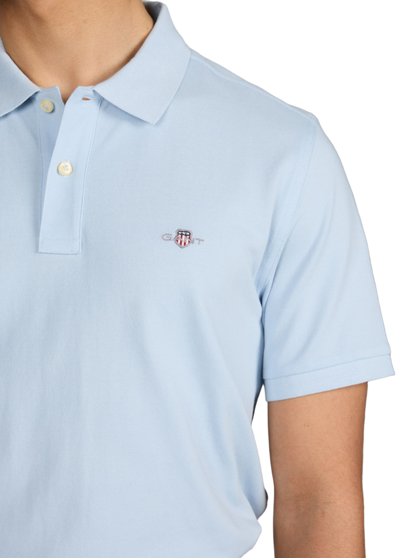  Cotton polo shirt  GANT Blue