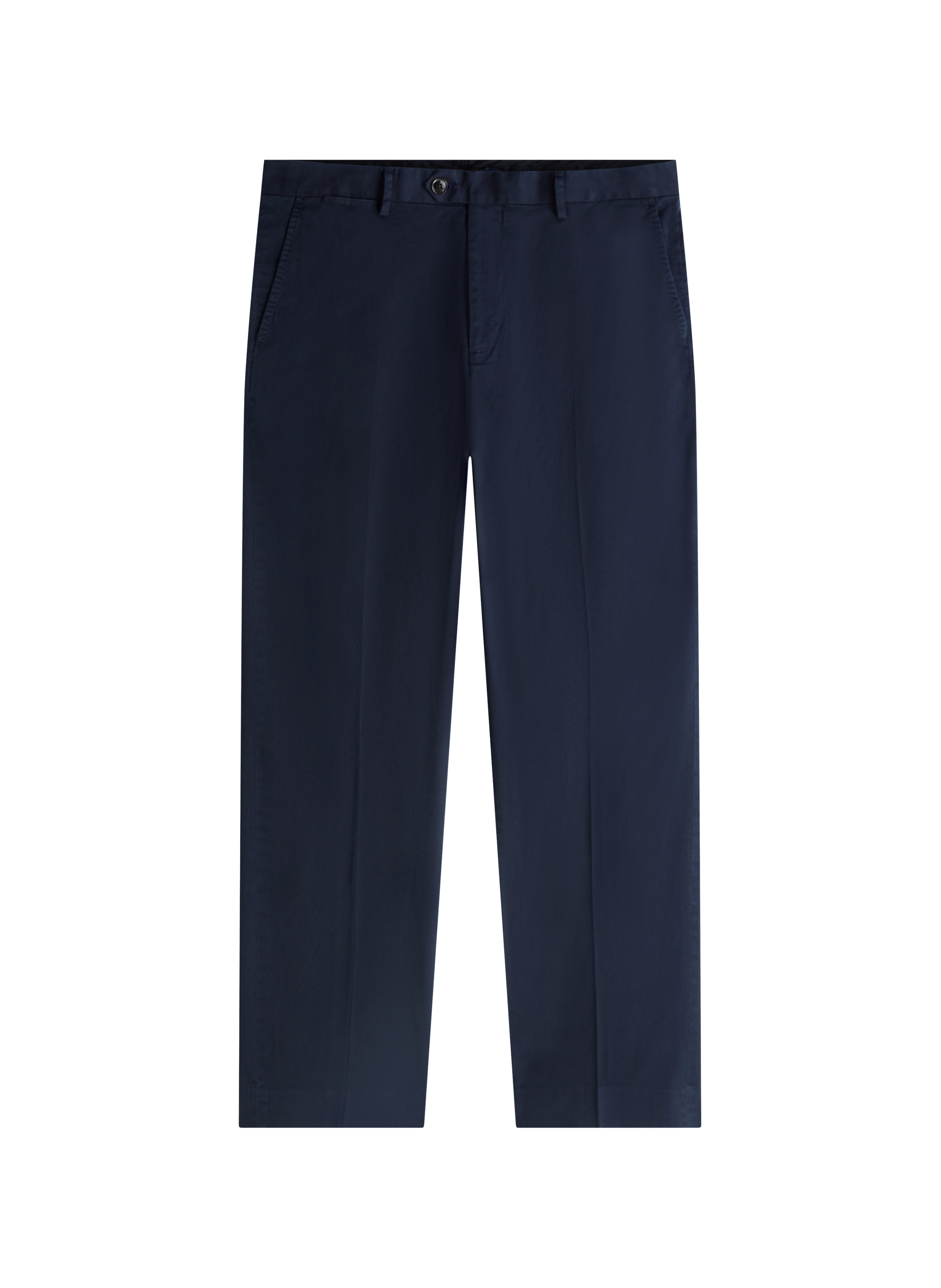Pantalon droit New York Label en coton mélangé TOMMY HILFIGER Bleu