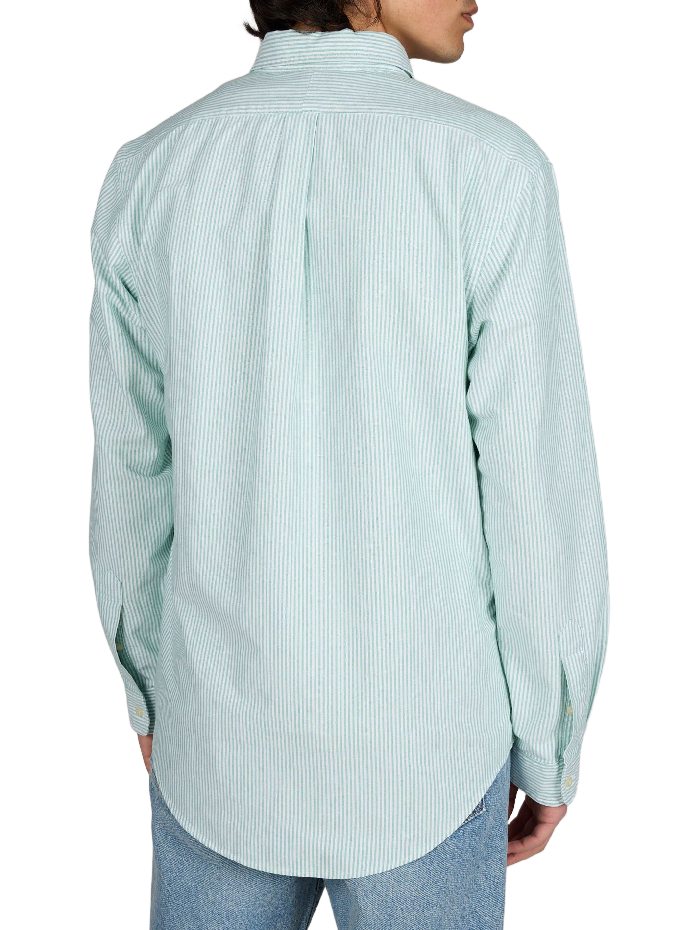 Chemise à rayures en coton  POLO RALPH LAUREN Vert