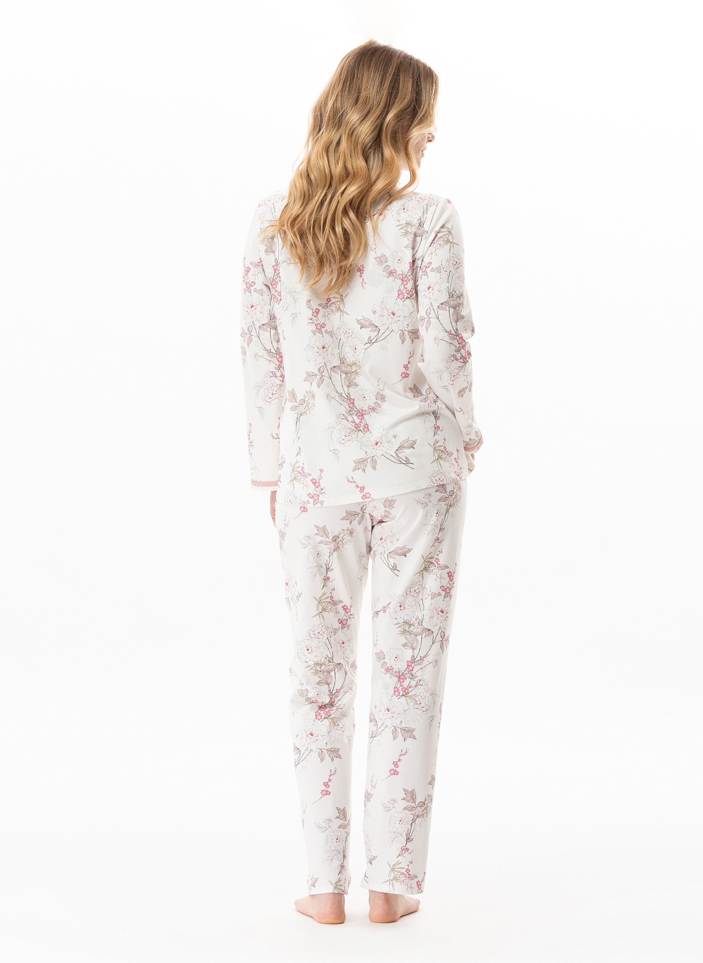 Pyjama en coton modal kelly 102 LE CHAT Multicolore
