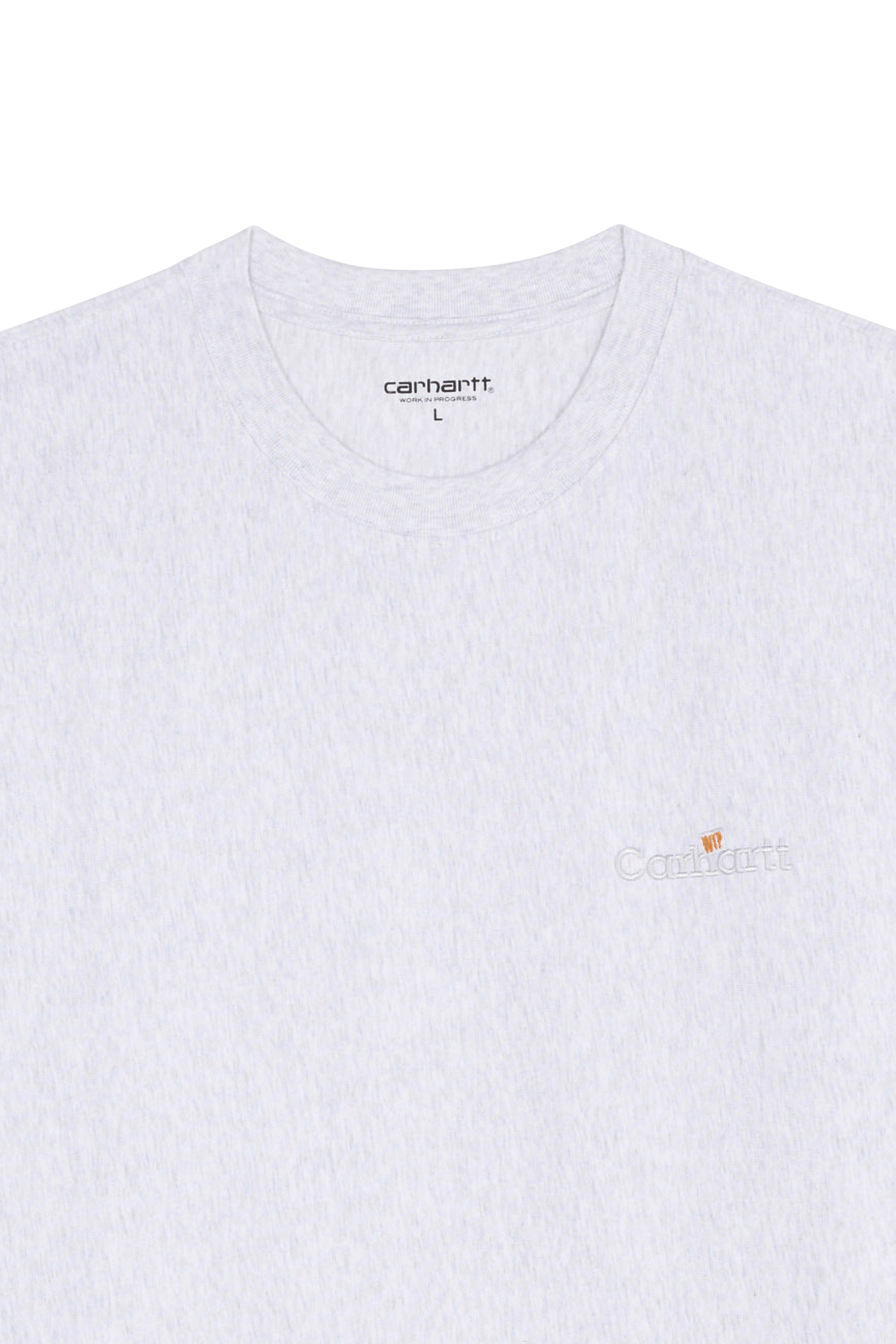 T-shirt s/s wip label t-shirt CARHARTT WIP Gris