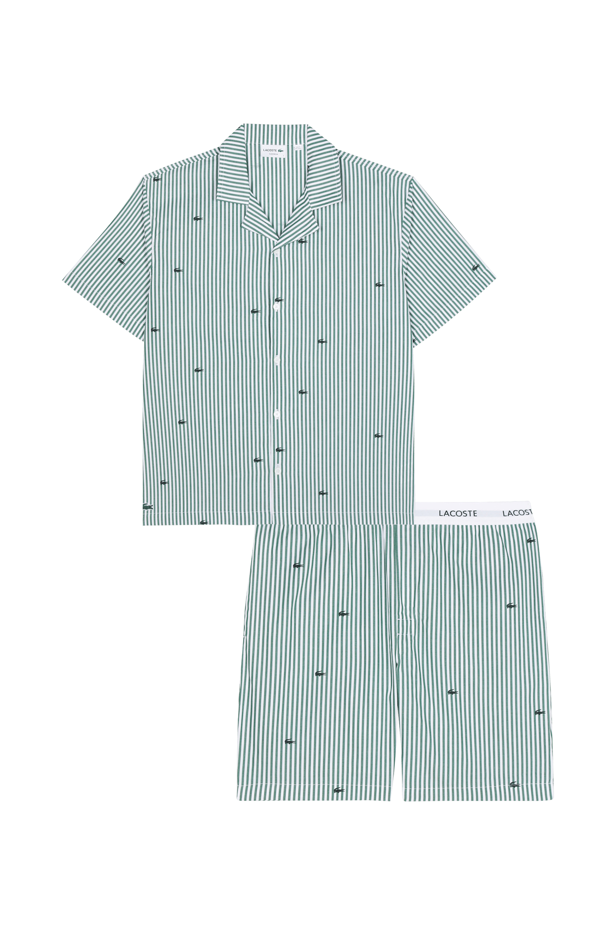 Ensemble de pyjama pyjama set LACOSTE Vert