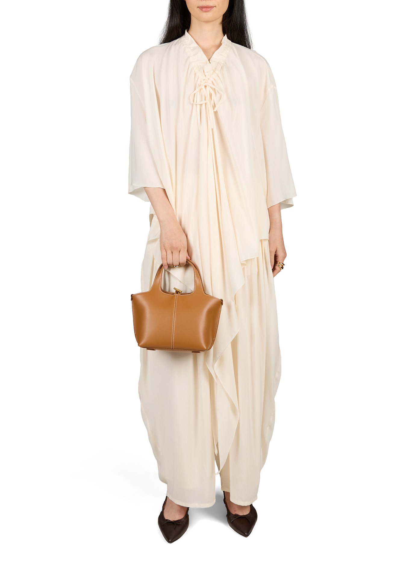 Lederhandtasche | Braun ATELIER DE LUMEN Damen