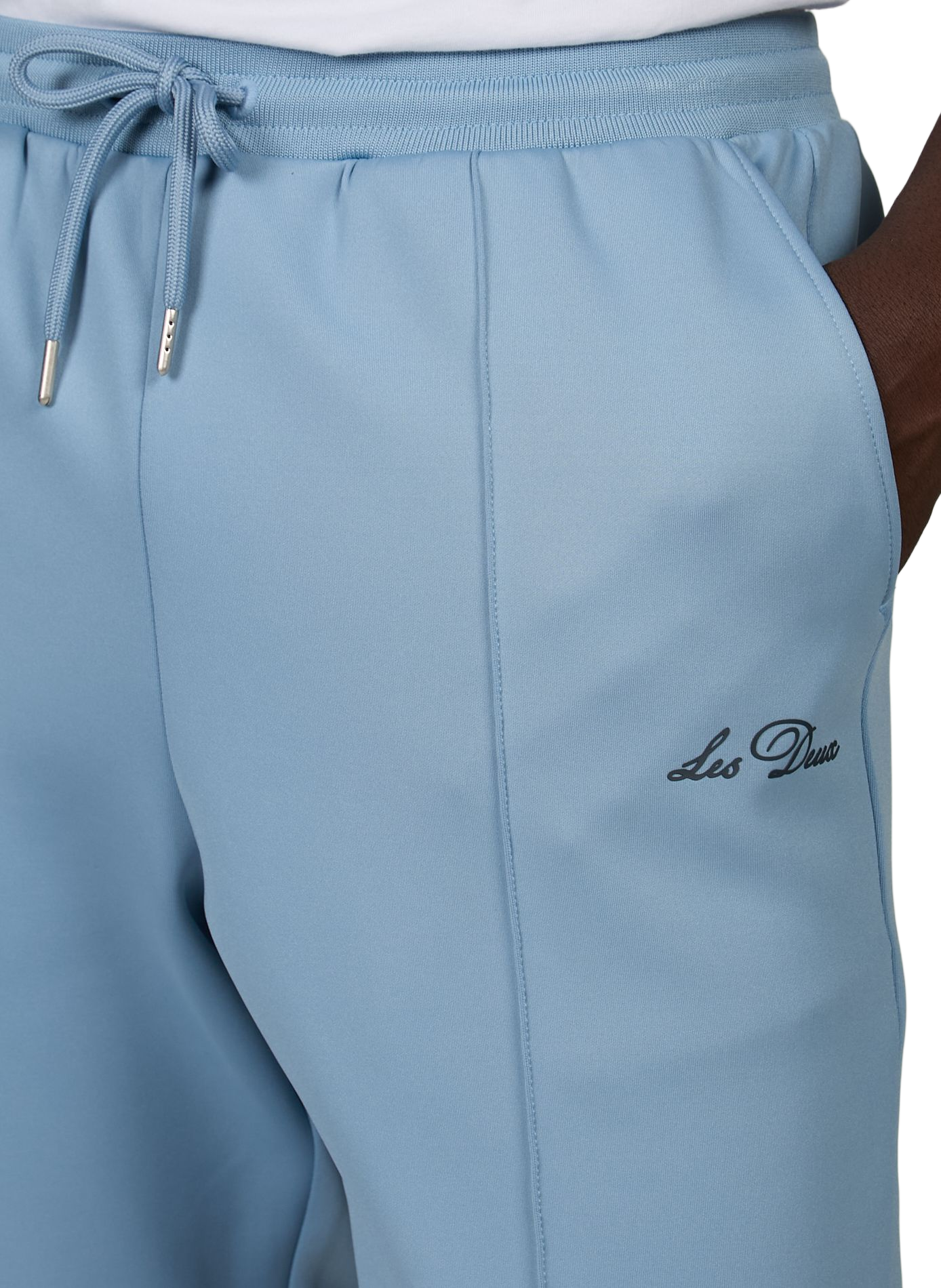 Straight-fit joggers   LES DEUX Blue
