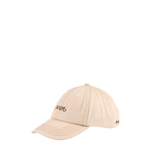 Casquette à logo brodé en coton Casquette à logo brodé en coton