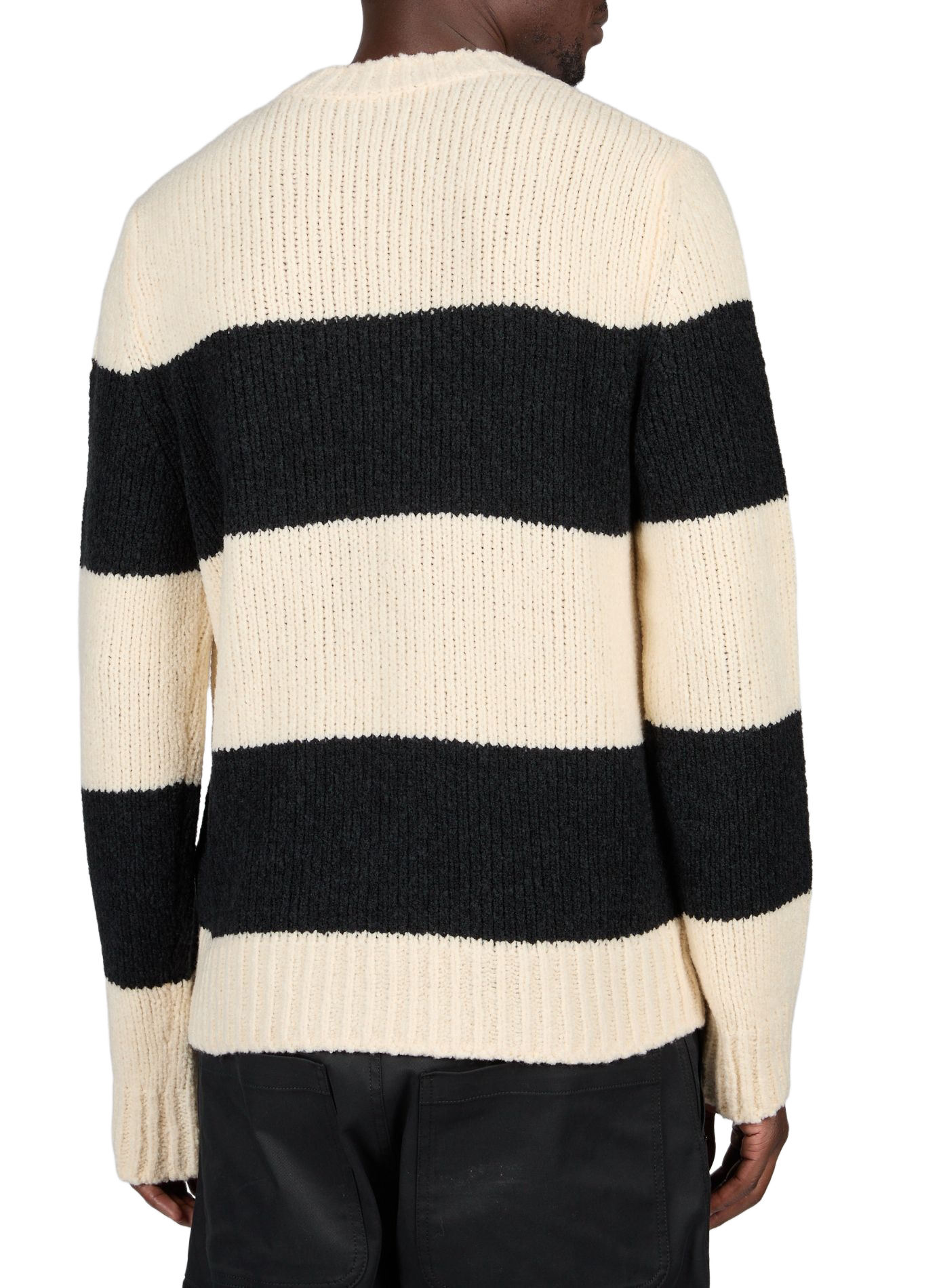 Striped sweater in blended virgin wool MONCLER Multicolour