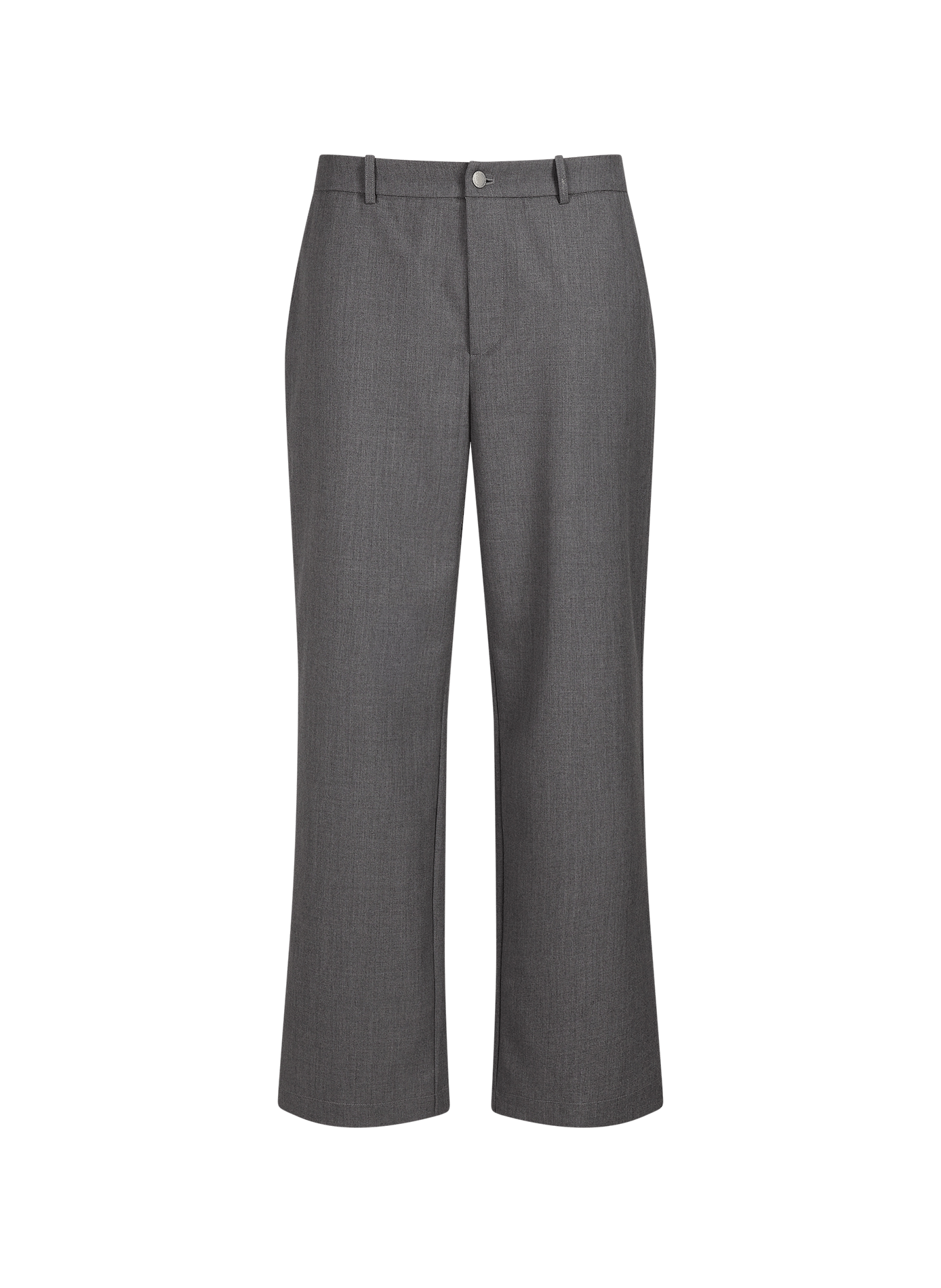 Einfarbige Wide-Leg-Hose aus Wolle CARRER