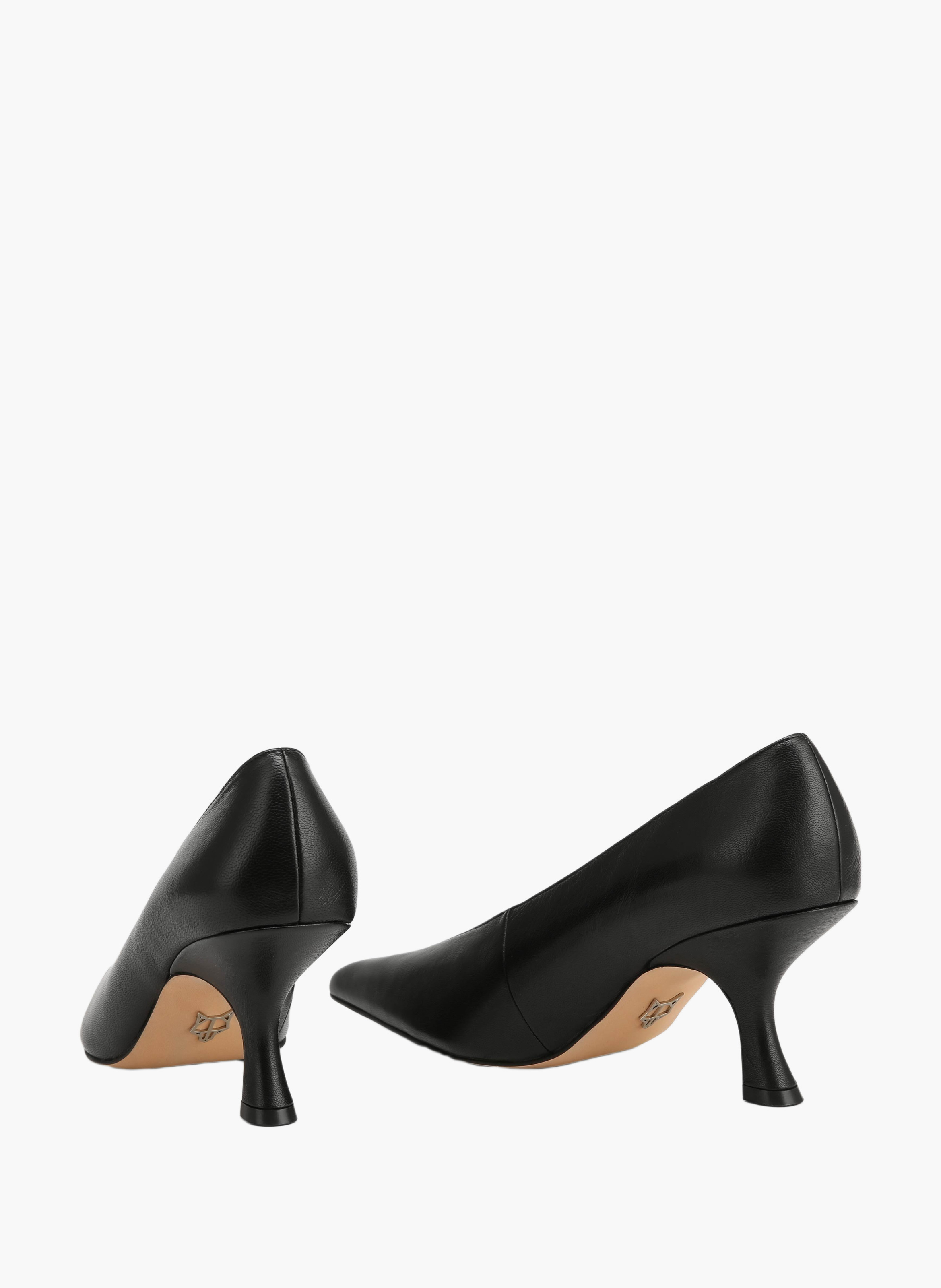 Chaussures à talons hero en cuir NAKED WOLFE Noir