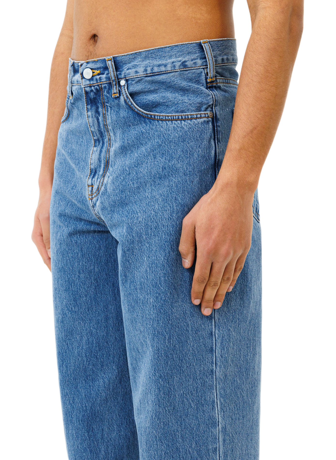 DN.09 baggy cotton jeans ATELIERS DE NIMES Blue