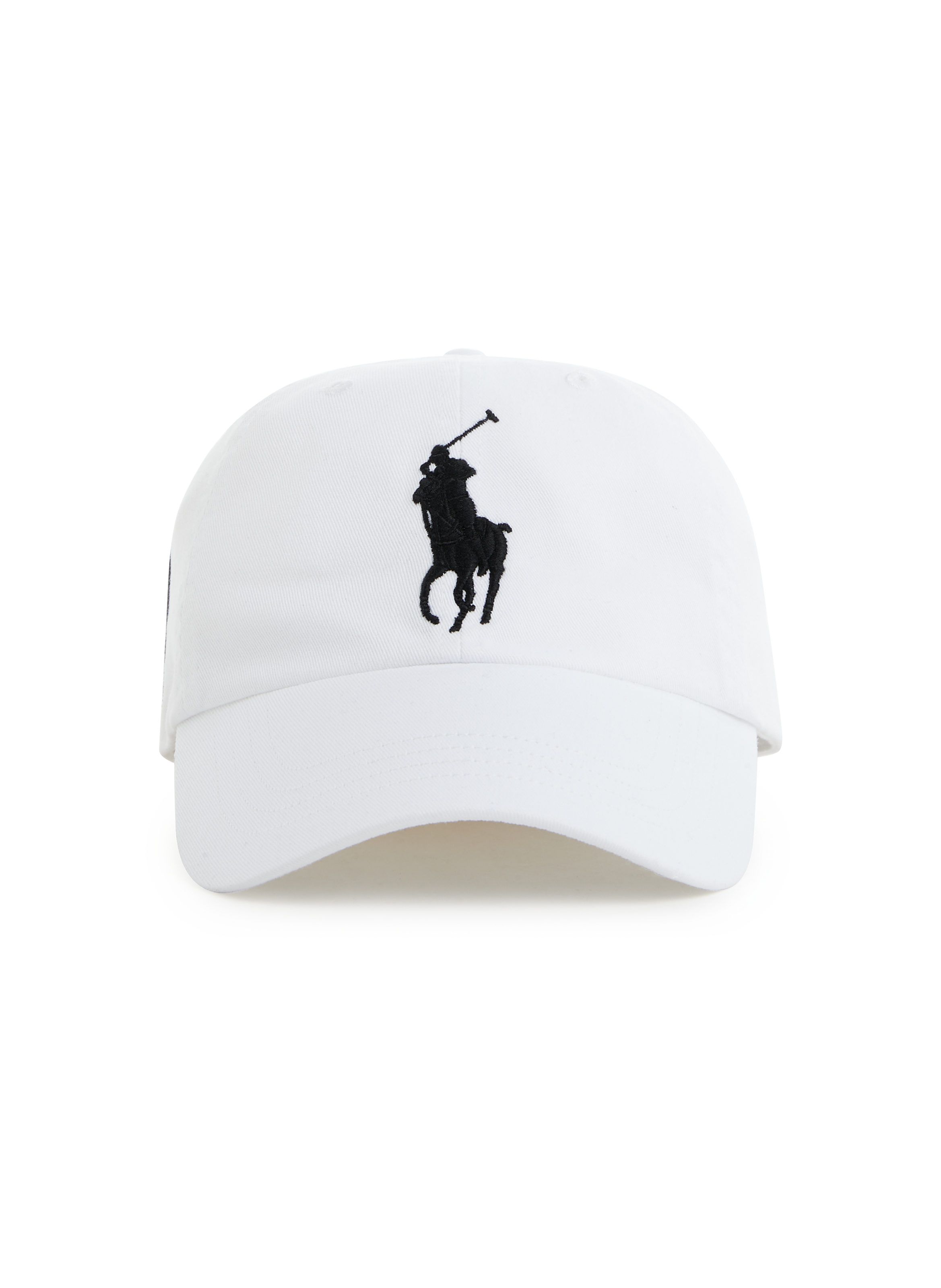 POLO RALPH LAUREN Casquette à logo en coton Blanc