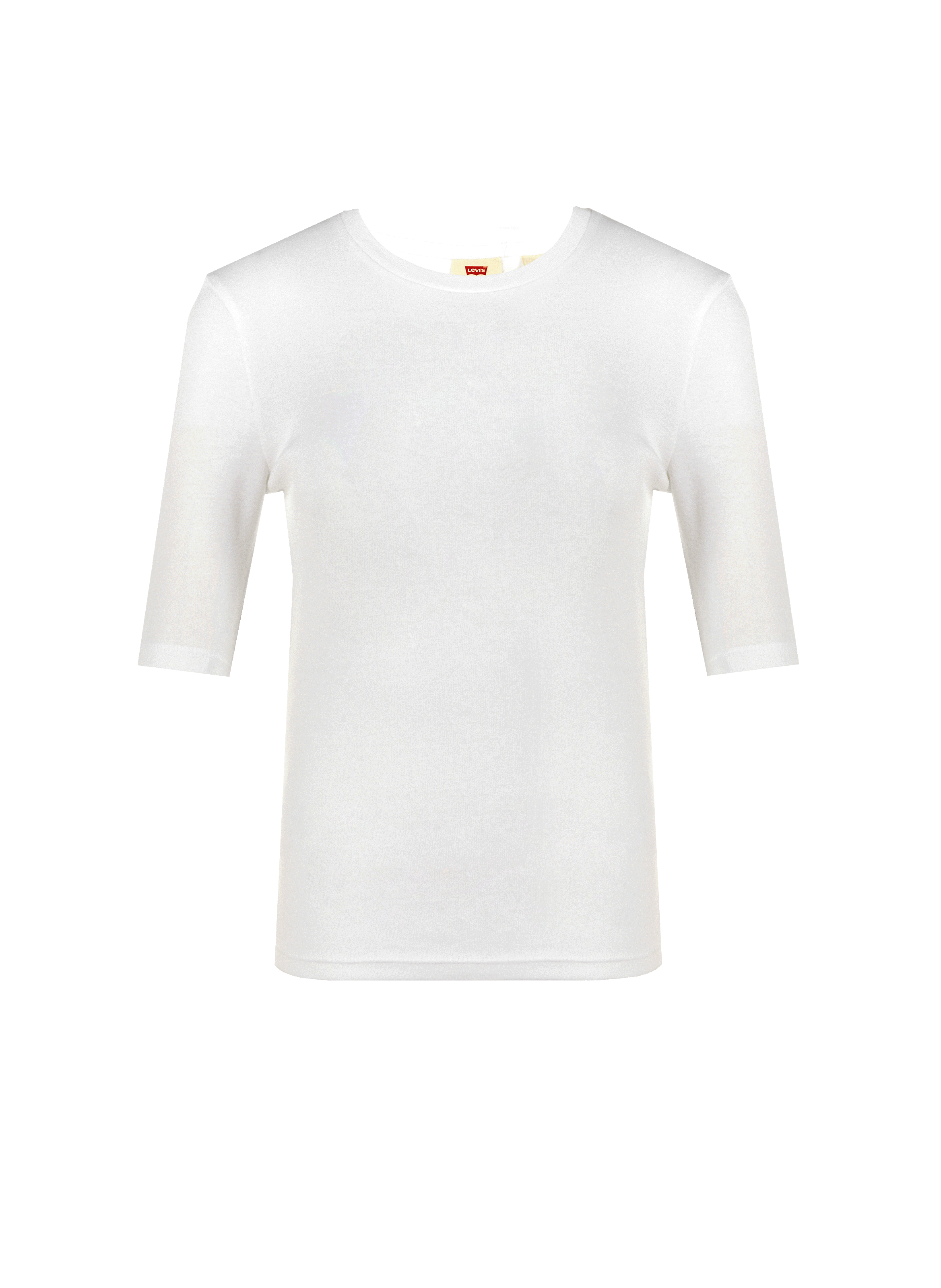 T-shirt col rond en coton