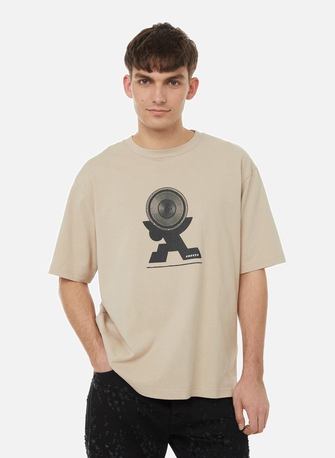 T-shirt à imprimé en coton AMBUSH