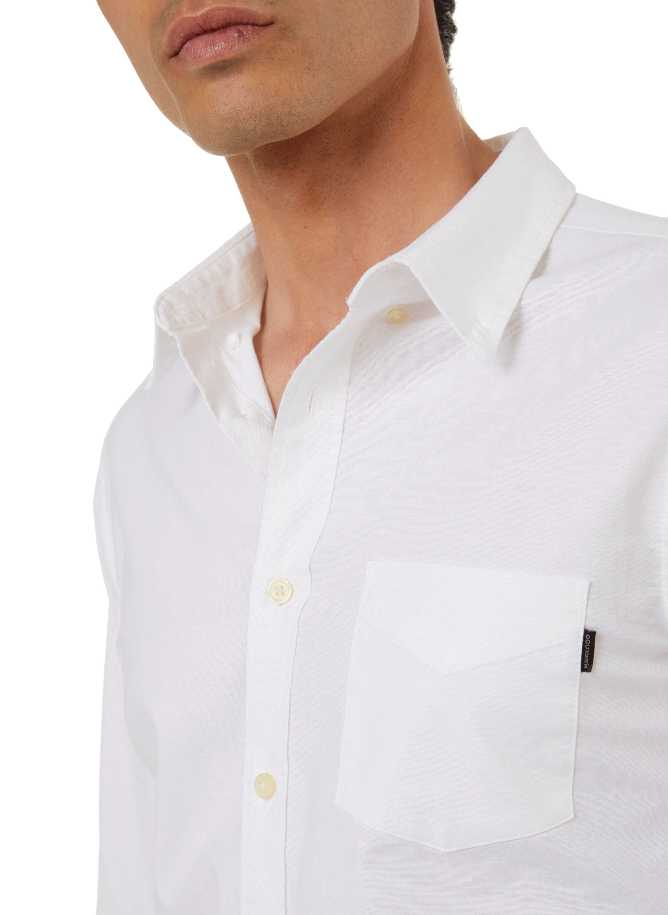 Slim-fit cotton shirt DOCKERS White