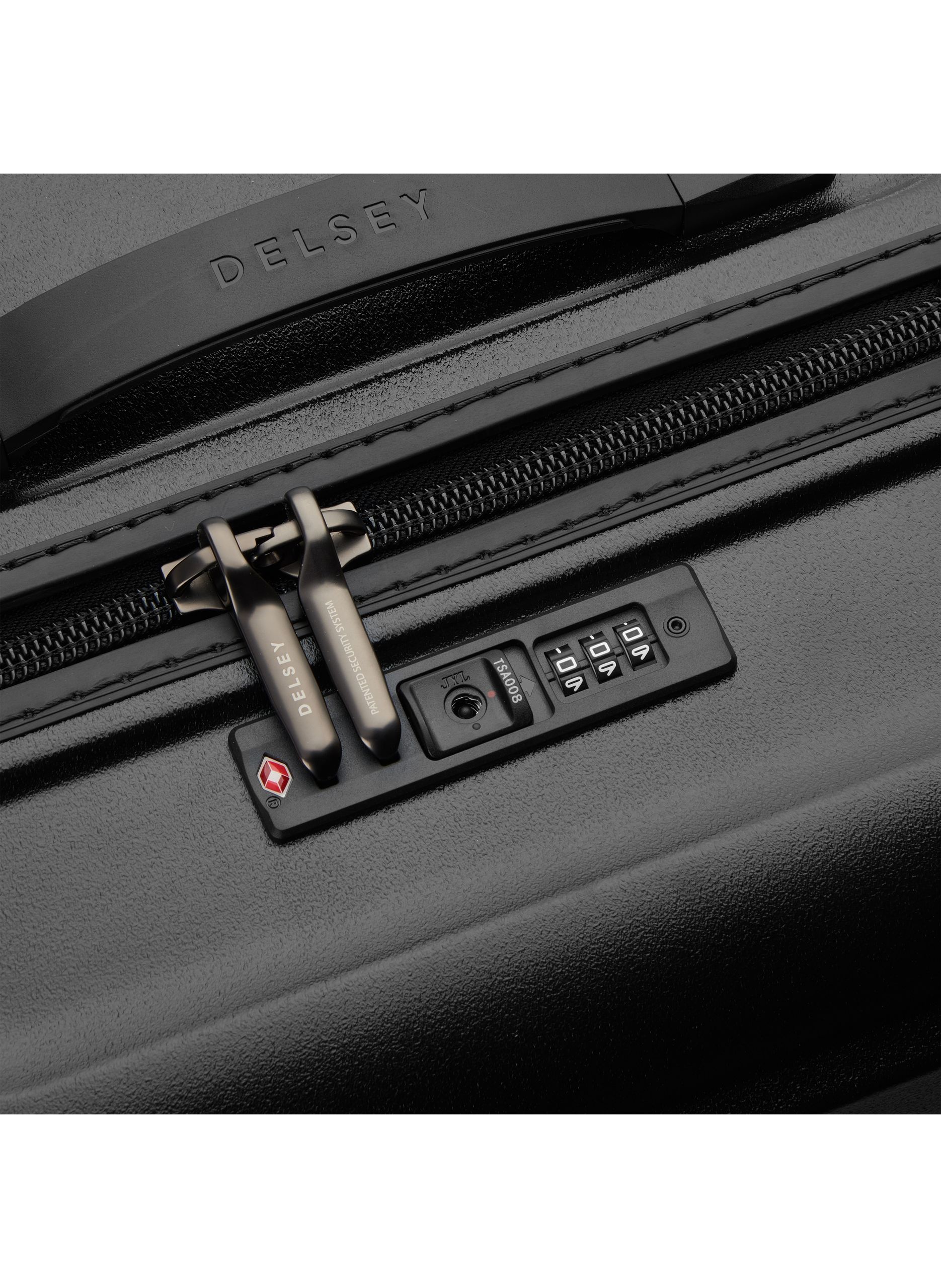 Valise soute rigide taille xxl - turenne 2.0 DELSEY PARIS Noir