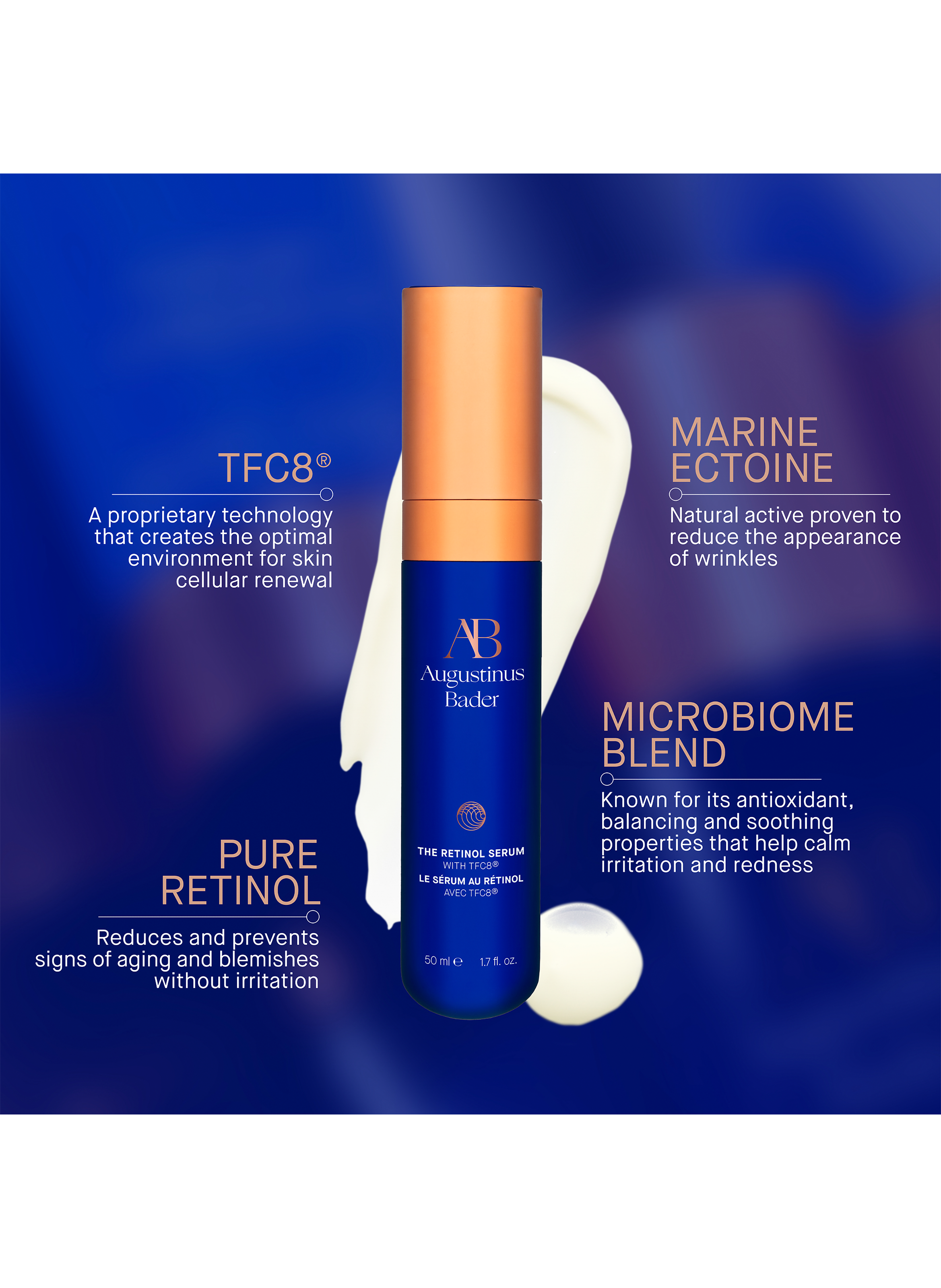 Le Sérum au Rétinol avec TFC8® AUGUSTINUS BADER No color