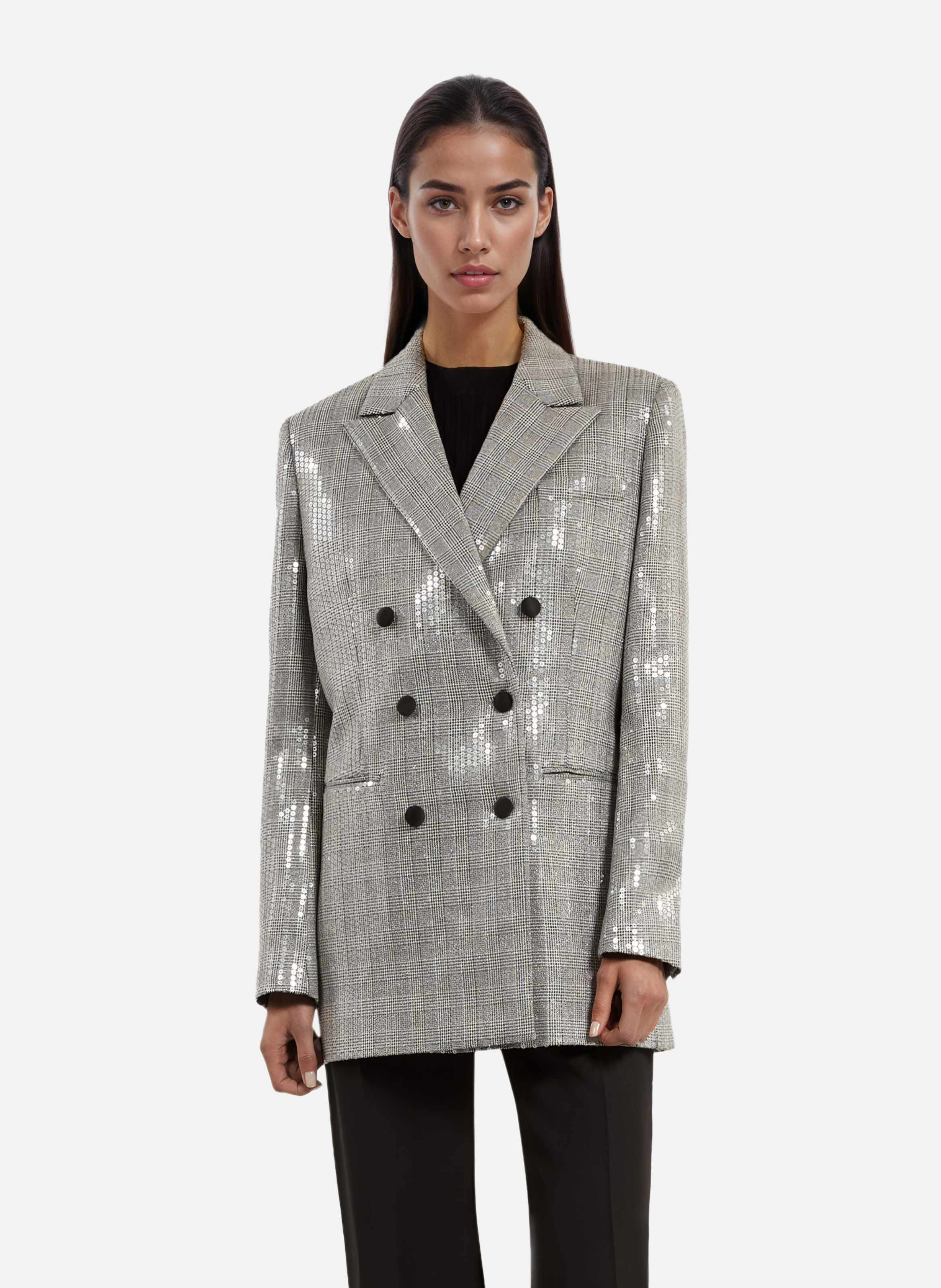 Veste à sequins prince de galles THE KOOPLES 