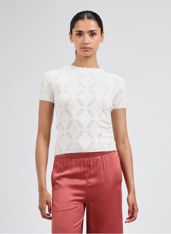 Top ajouré Anna Beige by GUESS GUESS Top ajouré Anna Beige